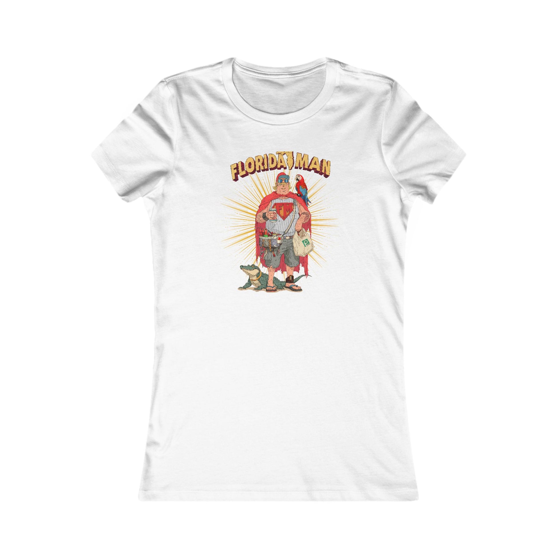 Florida Man The Anti Hero No One Asked For Women's t-shirt activist mens womens | Speak Out Shirts