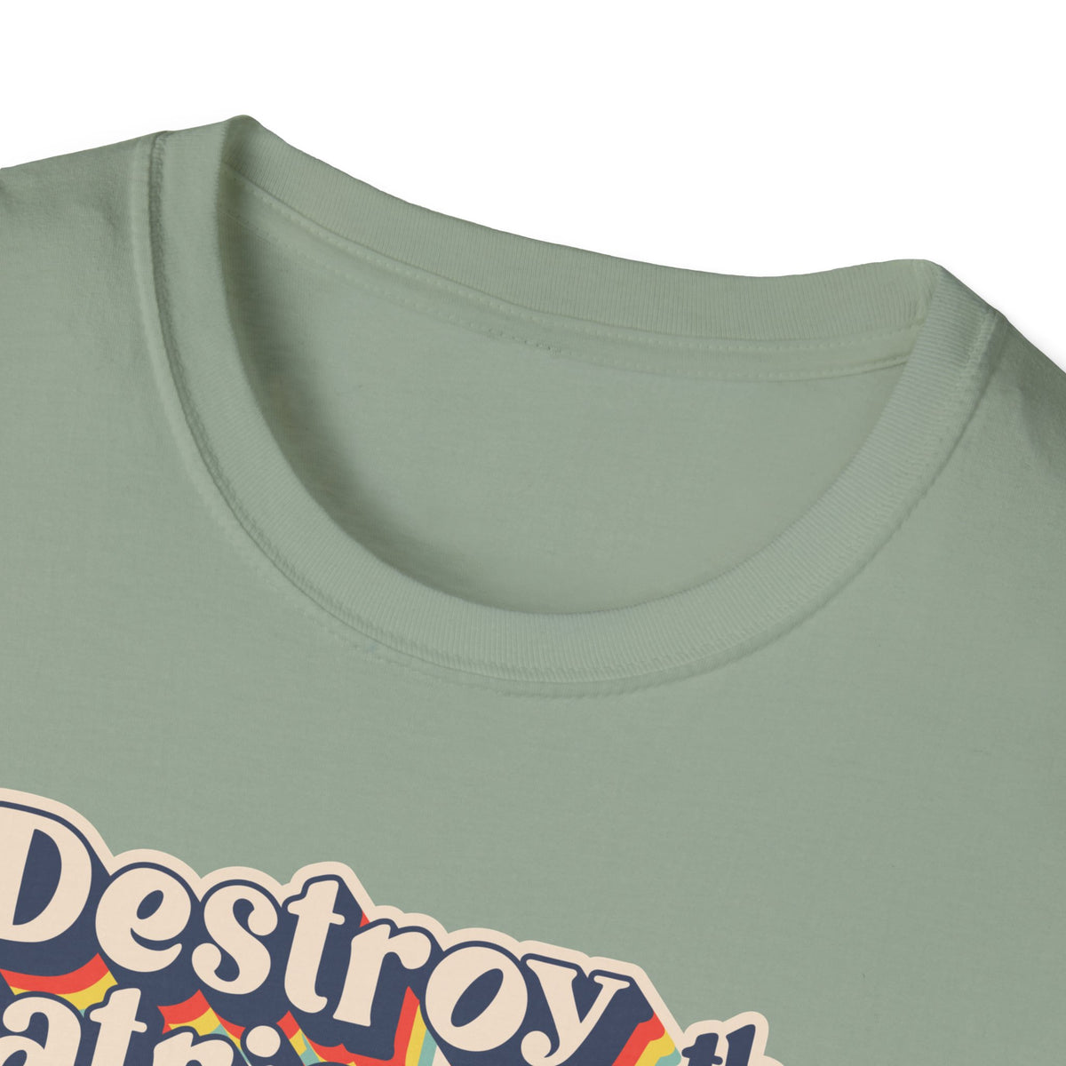 Vote T-Shirt — "Destroy the Patriarchy with a Pen" Political Activist Tee