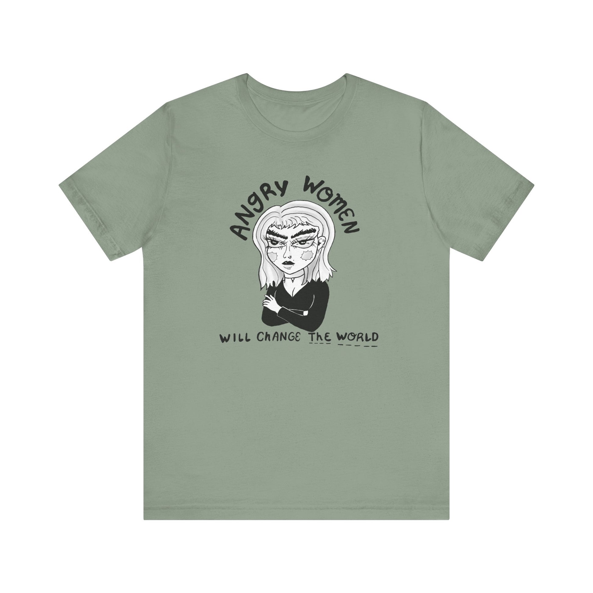 Angry Women Will Change the World Tee - Feminist Shirt