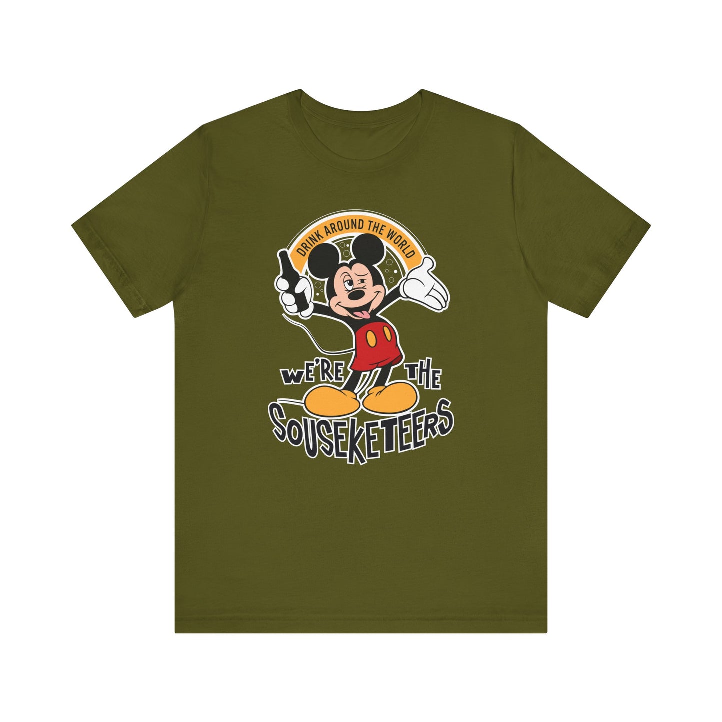 We're the Sousketeers Epcot Drinking Around the World Shirt