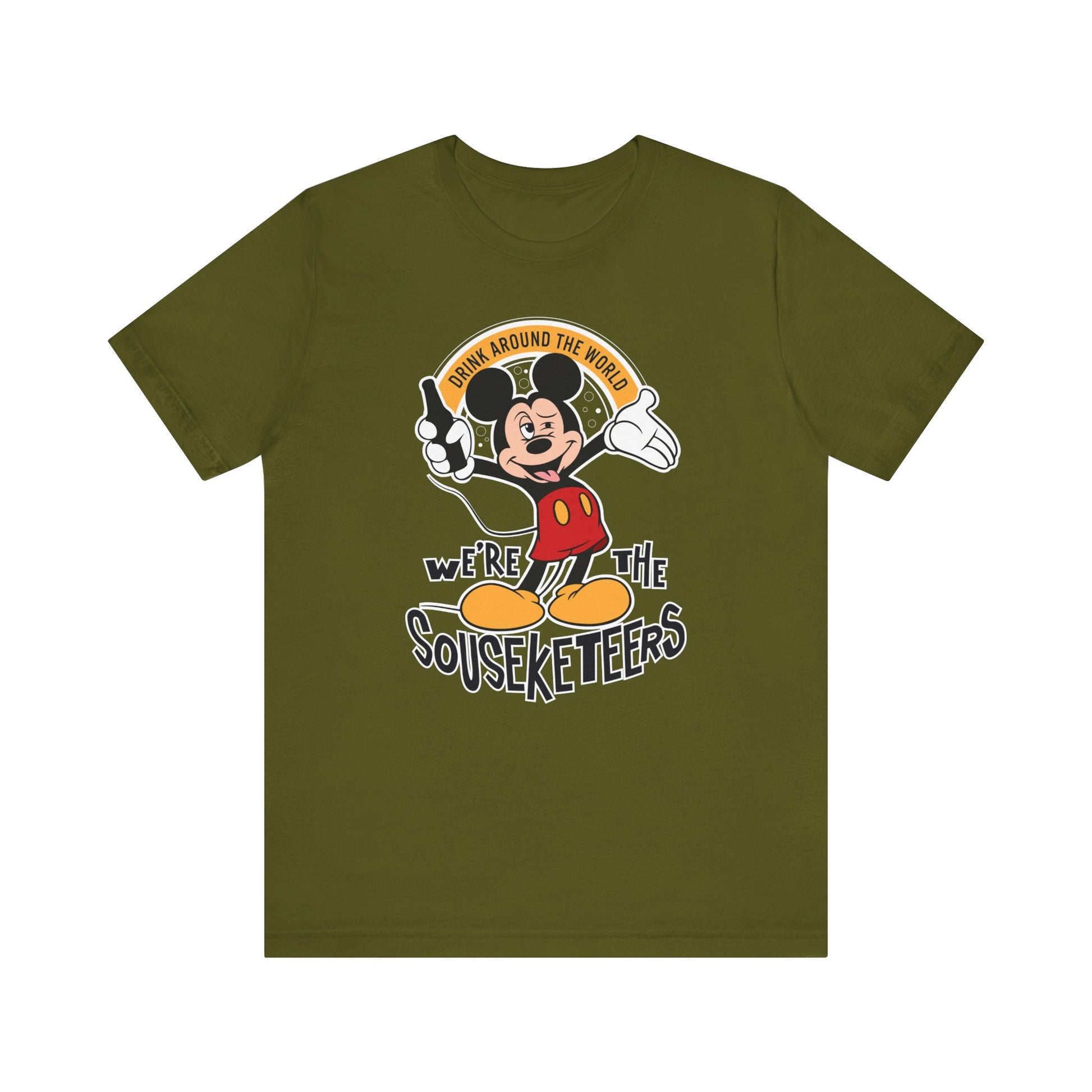 We're the Sousketeers Epcot Drinking Around the Wo t-shirt mens womens ladies | Speak Out Shirts