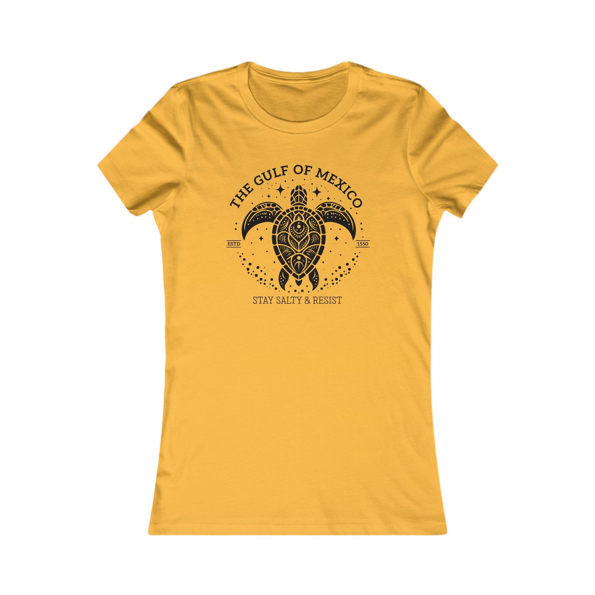 Gulf of México Tortuga Women's Tee - Stay Salty & Resist
