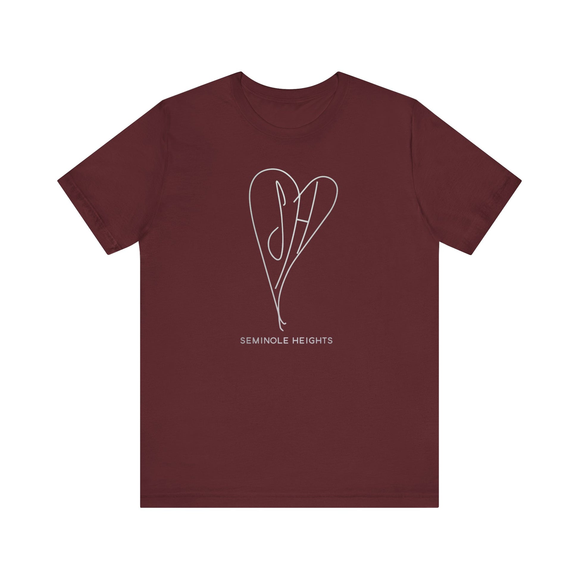 Seminole Heights Smashing Pumpkins Heart t-shirt mens womens ladies | Speak Out Shirts