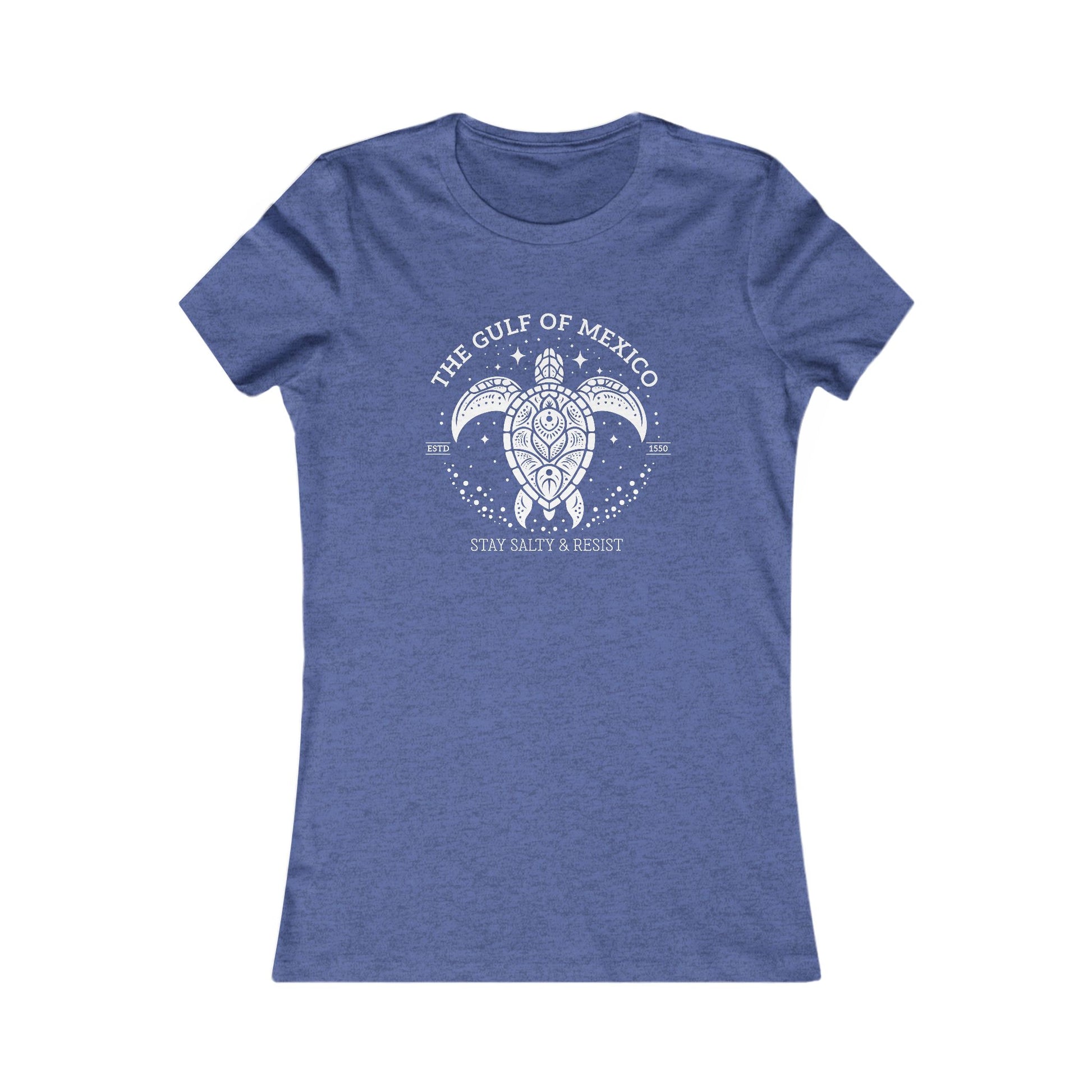 Gulf of México Tortuga Women's Tee - Stay Salty & Resist