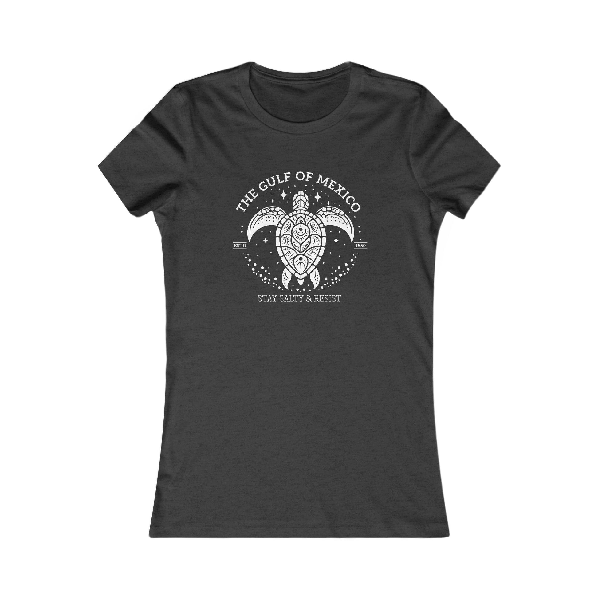 Gulf of México Tortuga Women's Tee - Stay Salty & Resist