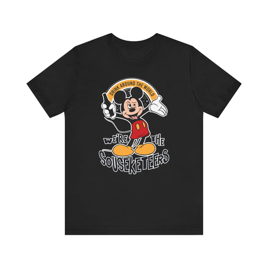 We're the Sousketeers Epcot Drinking Around the World Shirt