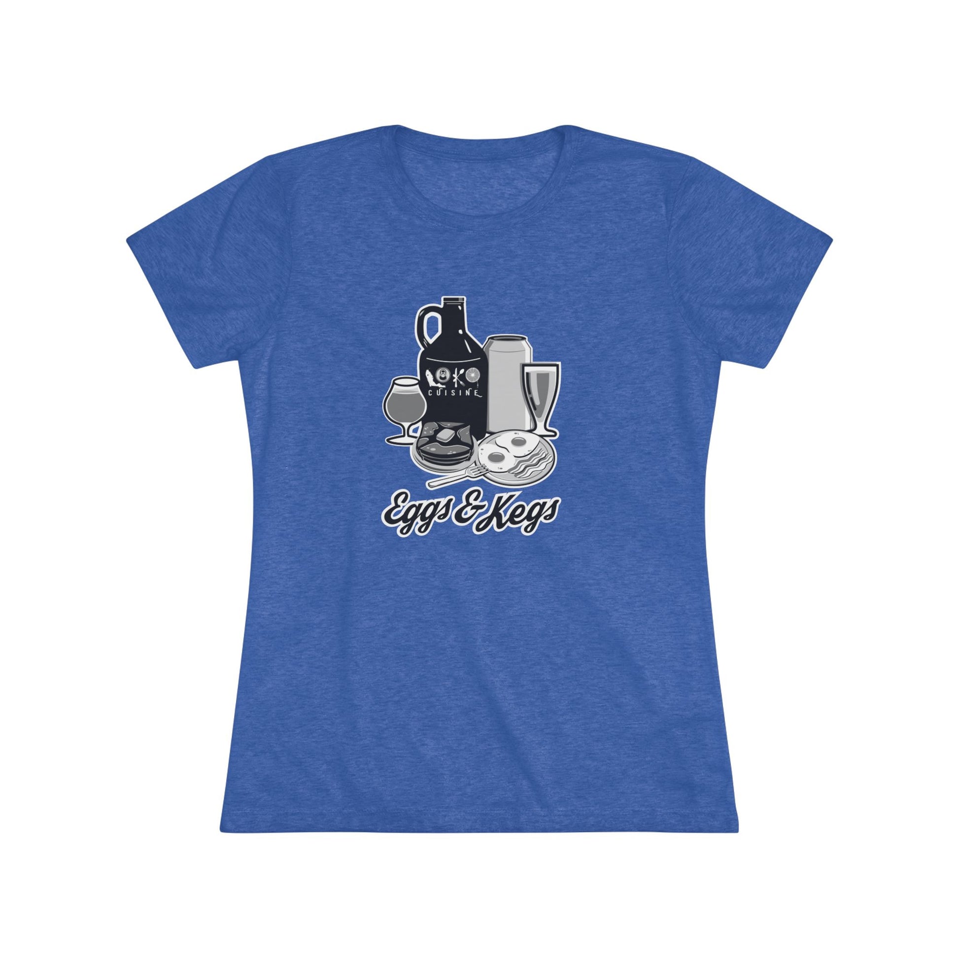 Women's Eggs & Kegs Tee by LOKO Cuisine - Brunch