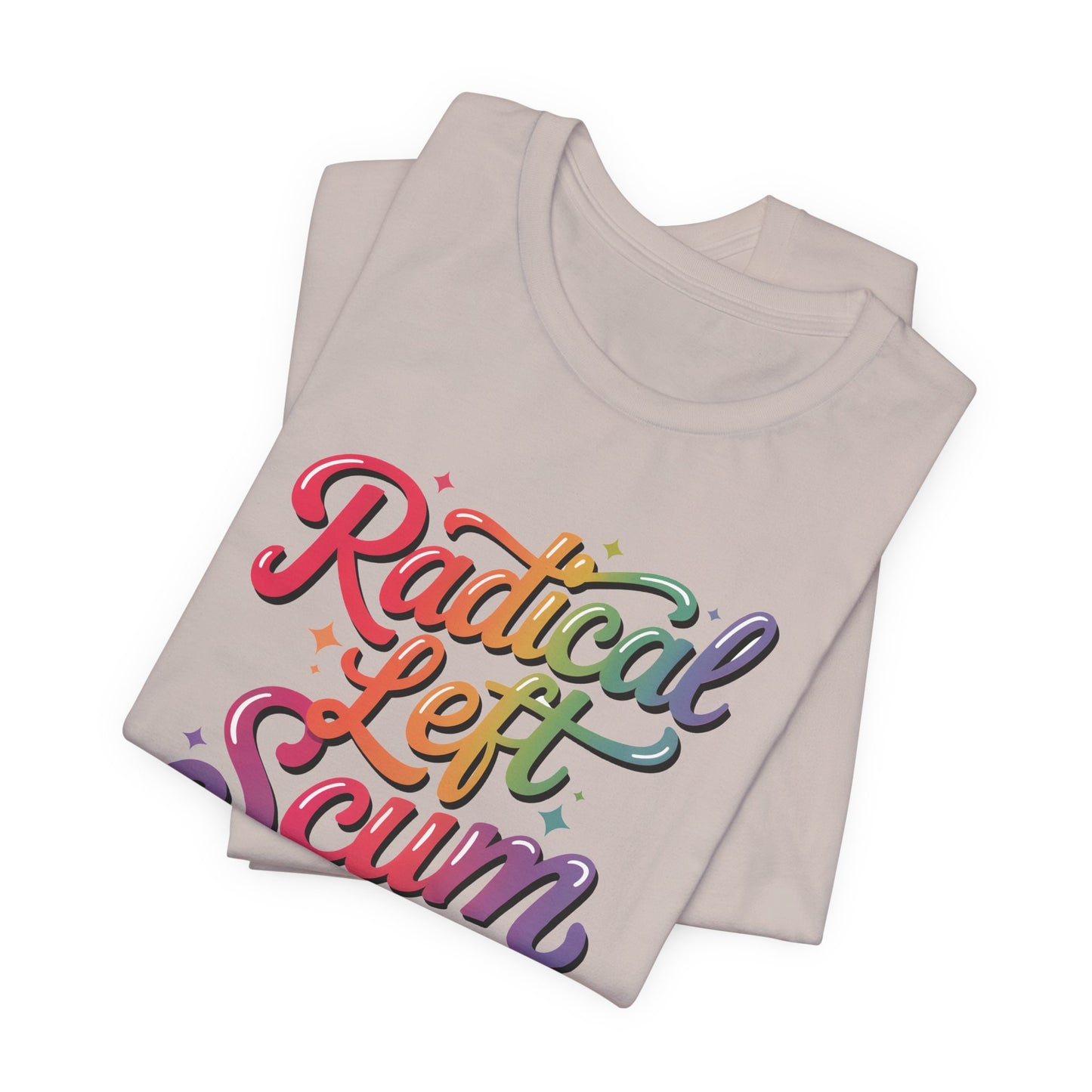 Radical Left Scum Protest Icons Short Sleeve t-shirt protest mens womens | Speak Out Shirts