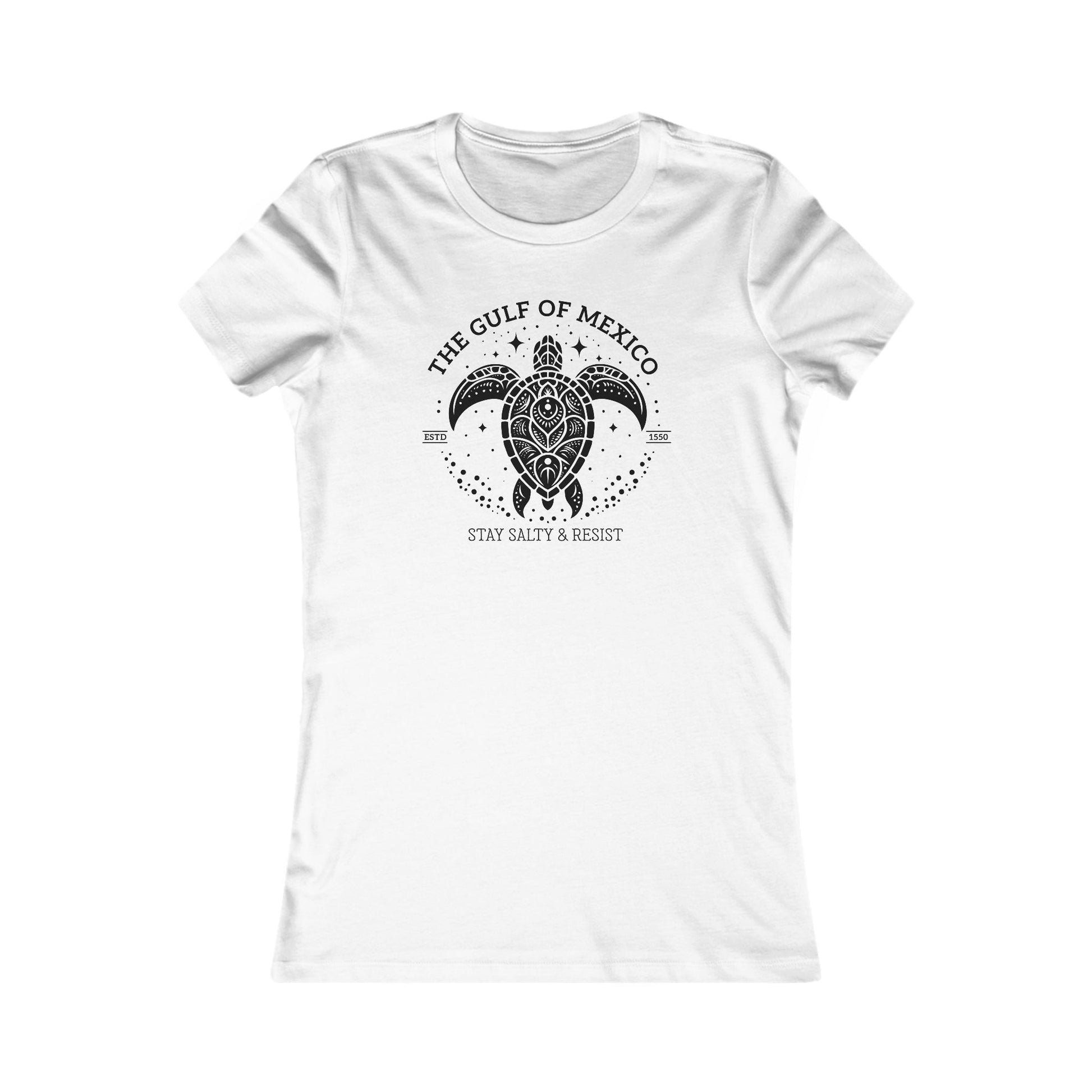 Gulf of México Tortuga Women's Tee - Stay Salty & Resist
