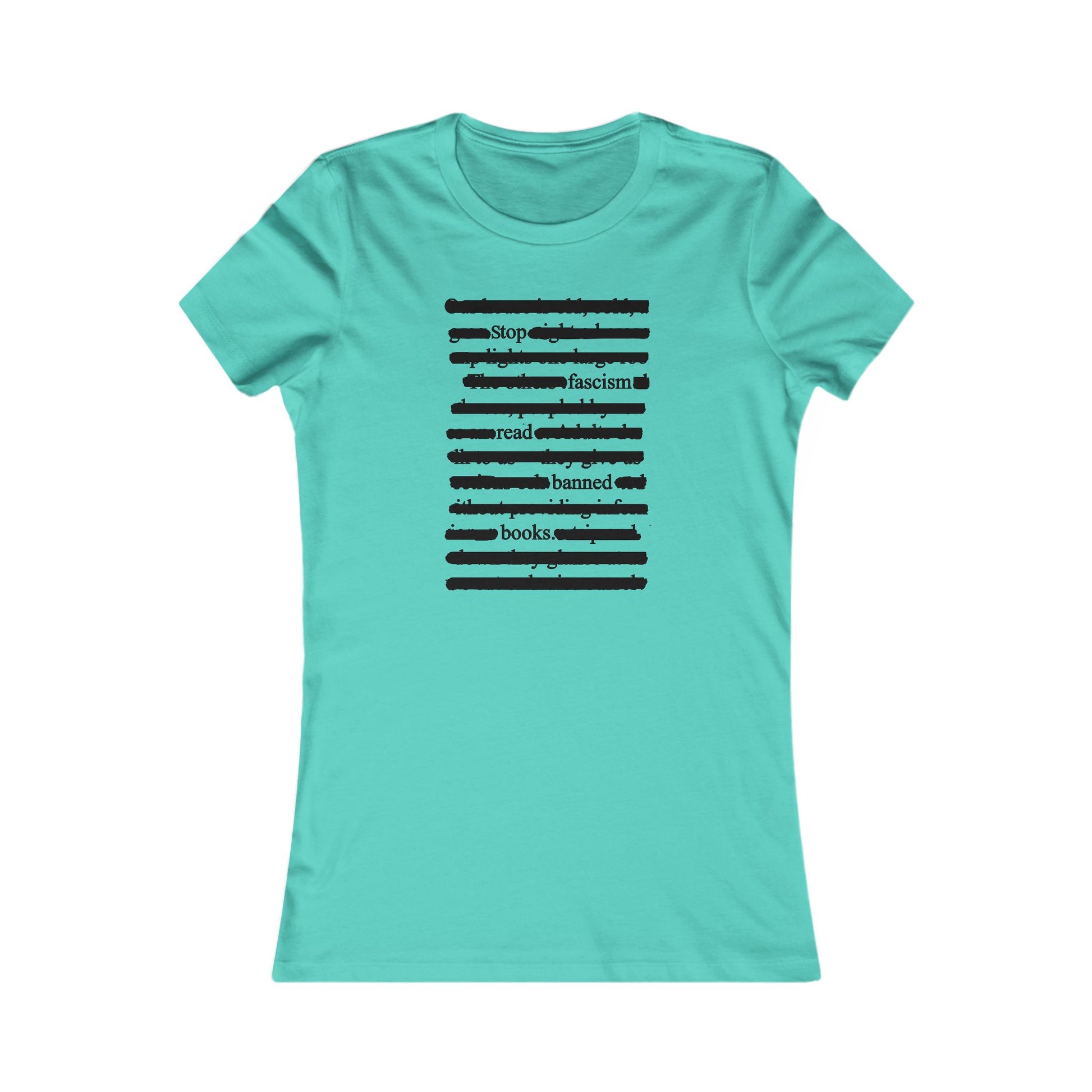 Fight Fascism, Read Banned Books Tee - Activist Shirt