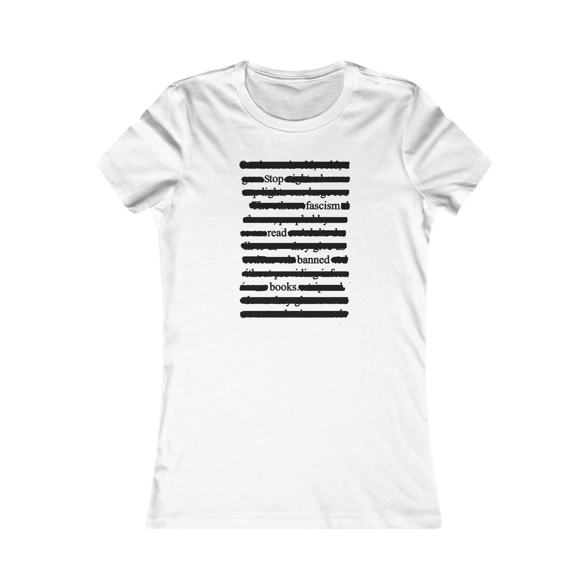 Fight Fascism, Read Banned Books Tee - Activist Shirt