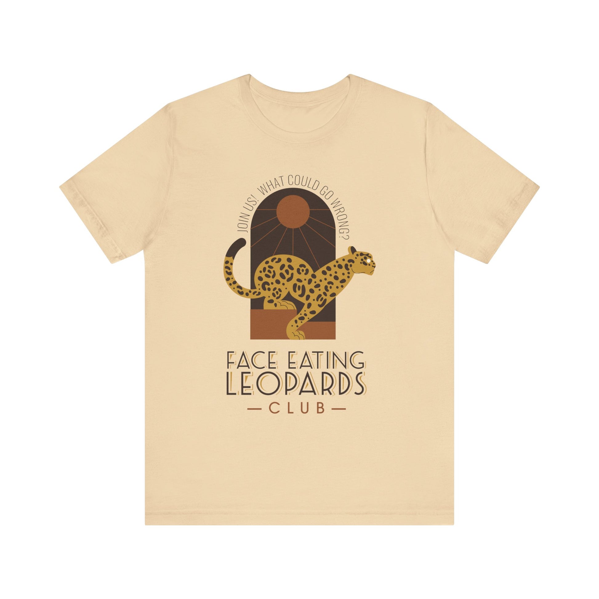 Face Eating Leopard Party t-shirt protest mens womens | Speak Out Shirts
