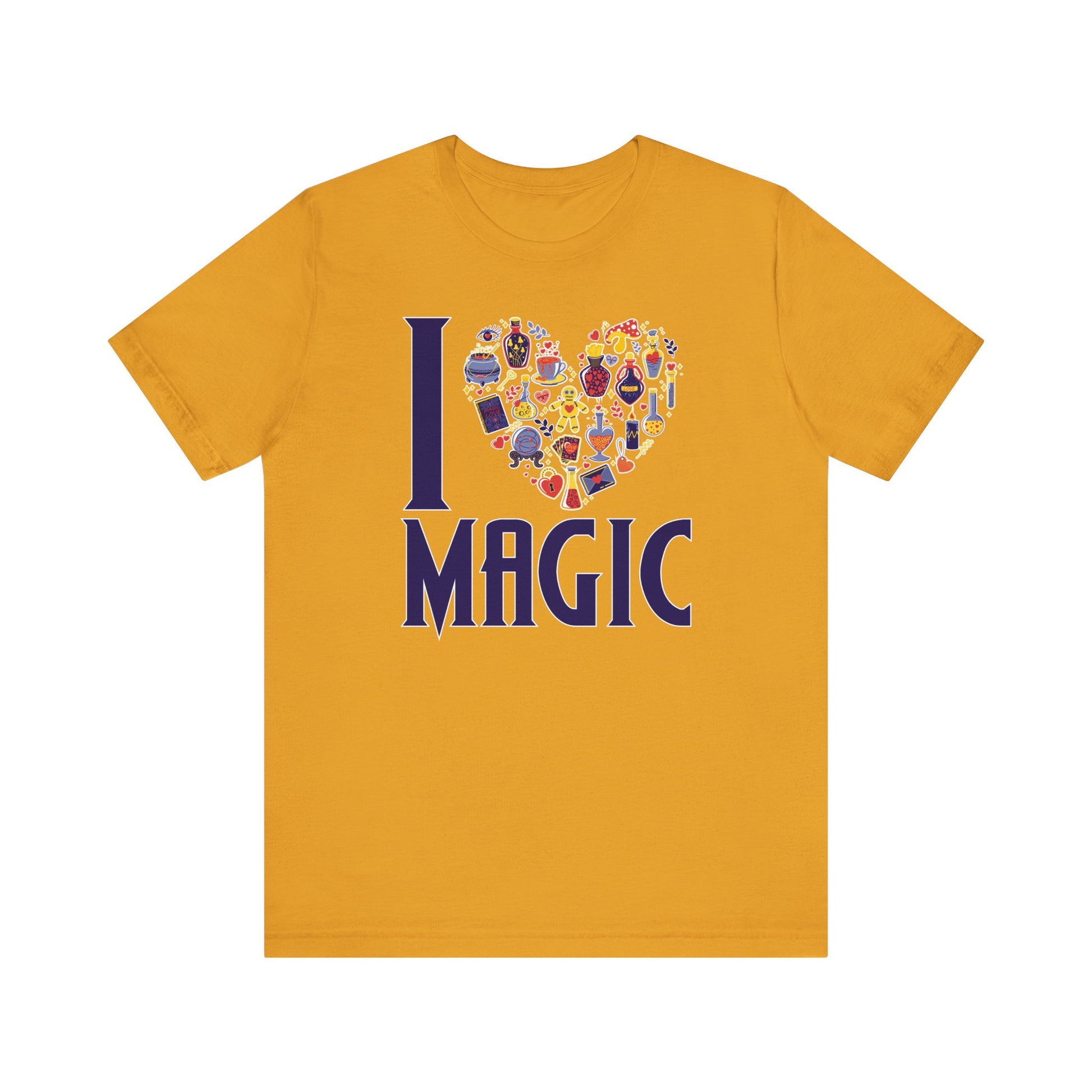I Love Magic Unisex Halloween Shirt - Witchy Tee
