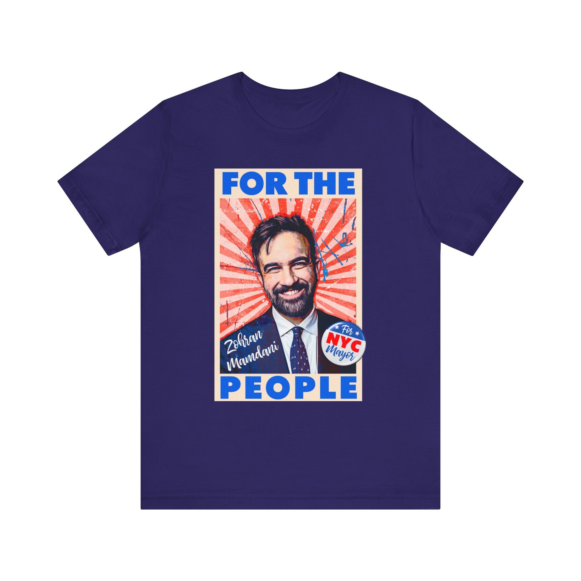 Zohran Mamdani FOR THE PEOPLE t-shirt protest mens womens | Speak Out Shirts