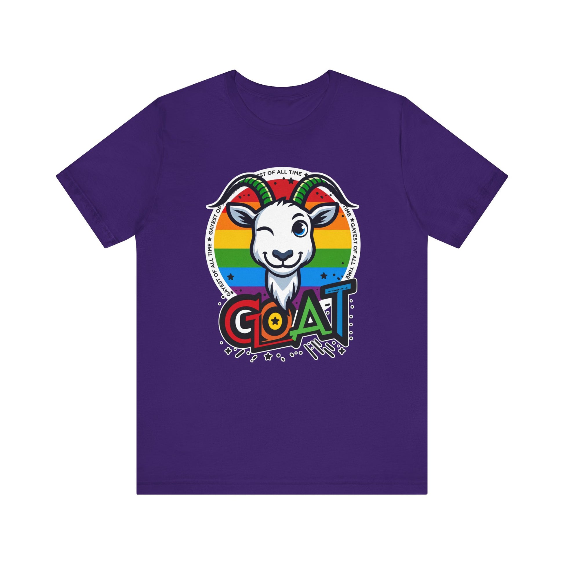 G.O.A.T. (Gayest of All Time) t-shirt funny mens womens | Speak Out Shirts