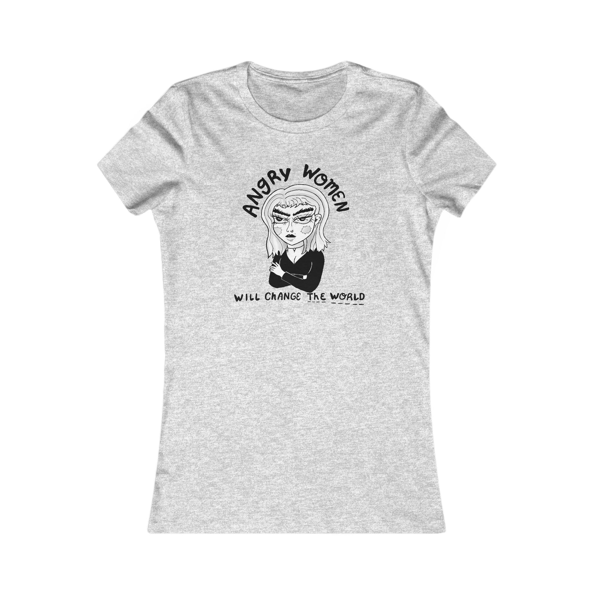 Angry Women Will Change the World Tee - Feminist Shirt