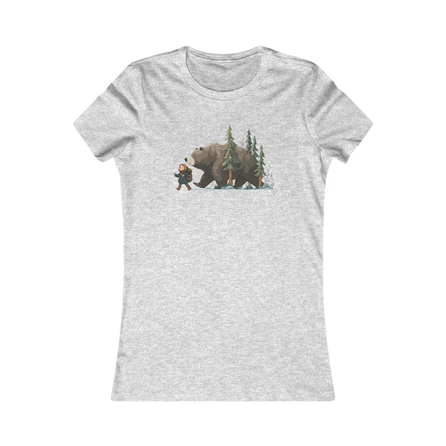 I Choose the Bear Women's Tee - Feminist Statement Shirt