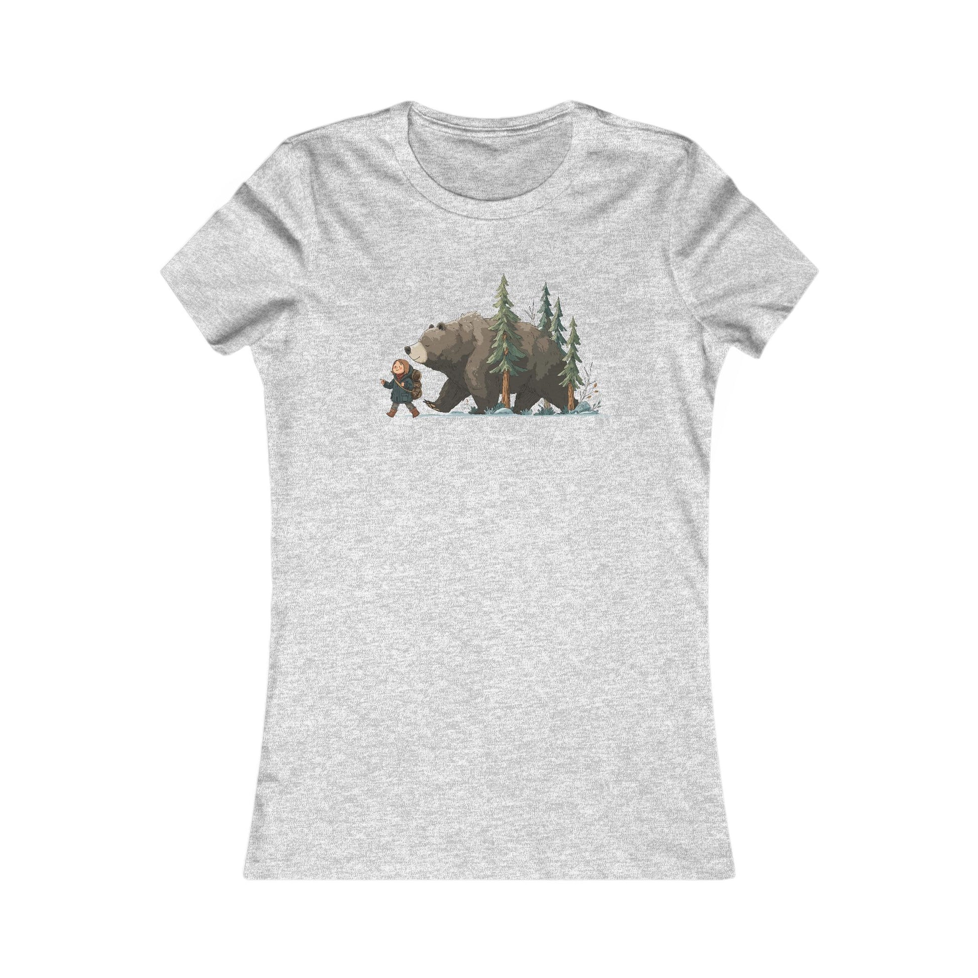 I Choose the Bear Women's Tee - Feminist Statement Shirt