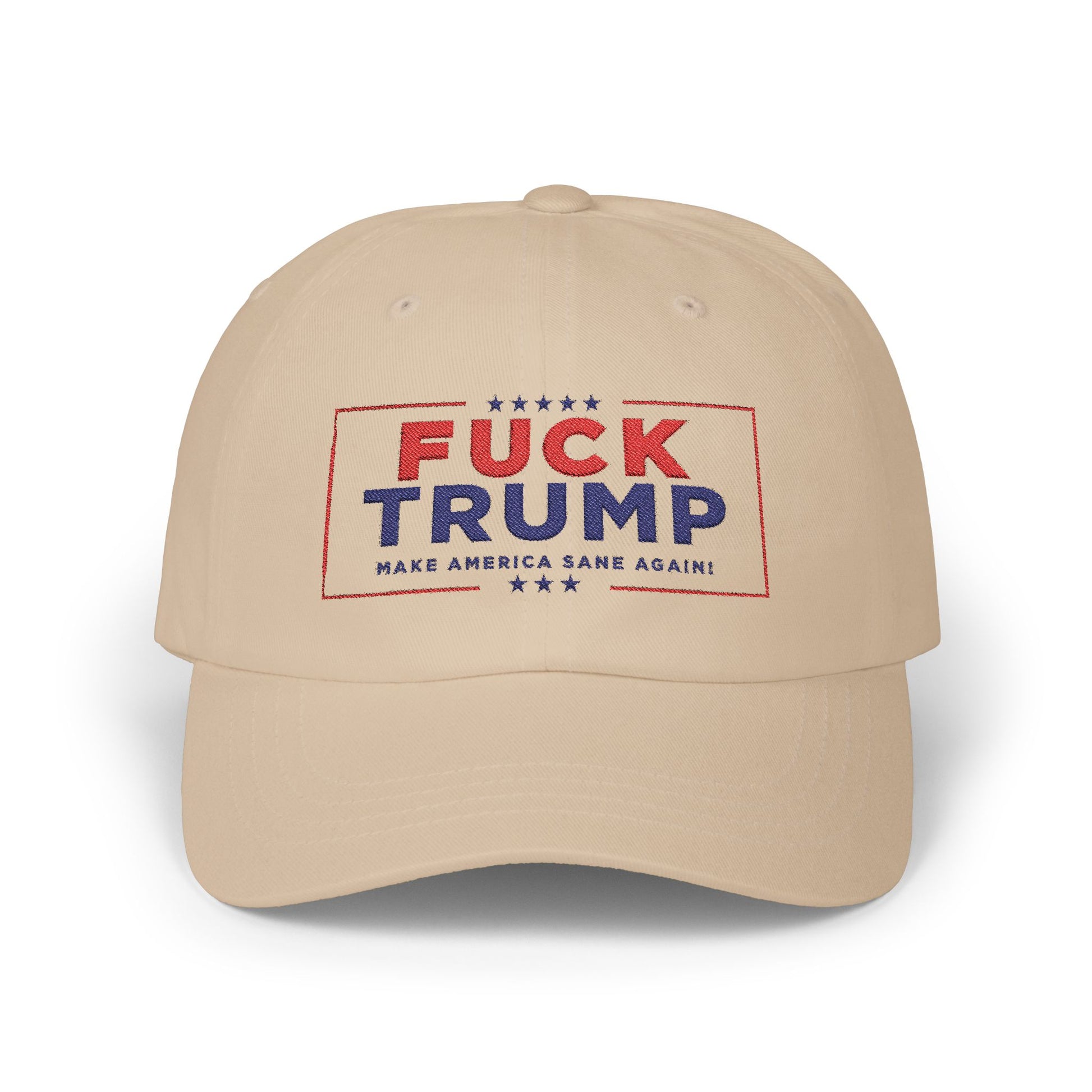 Fuck Trump Classic Baseball Hat - Political Protest Cap