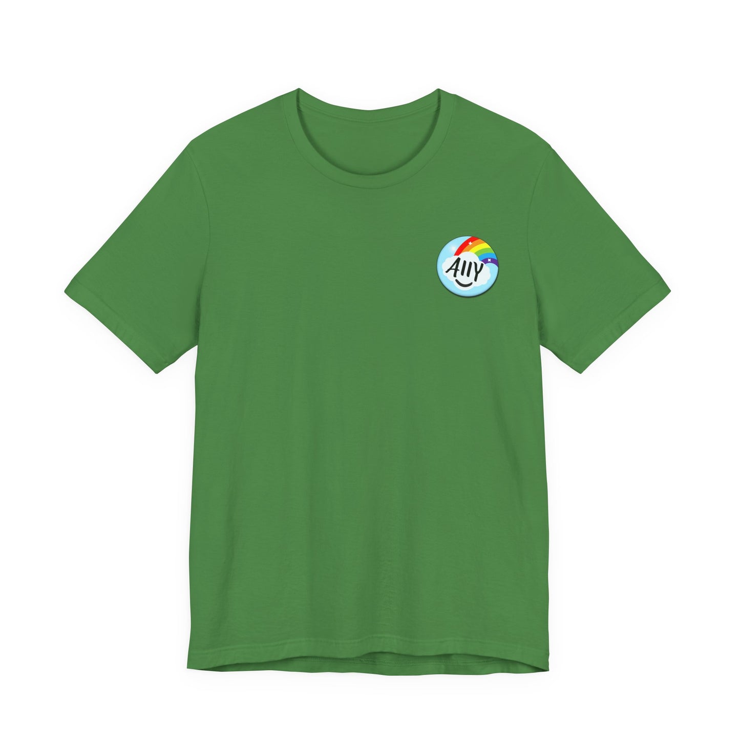 Ally Rainbow Heart Tee - LGBTQ+ Pride Support T-Shirt
