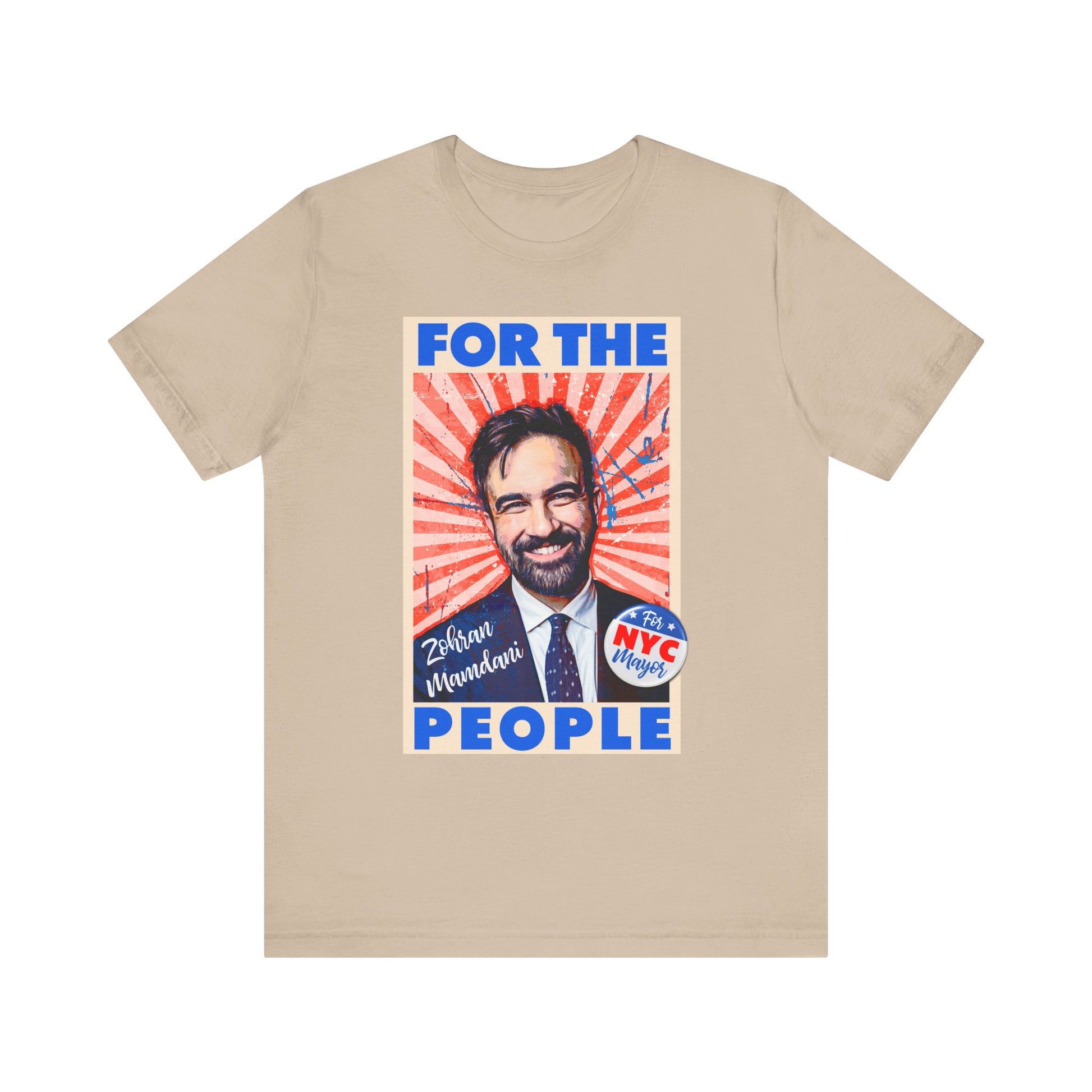 Zohran Mamdani FOR THE PEOPLE t-shirt protest mens womens | Speak Out Shirts