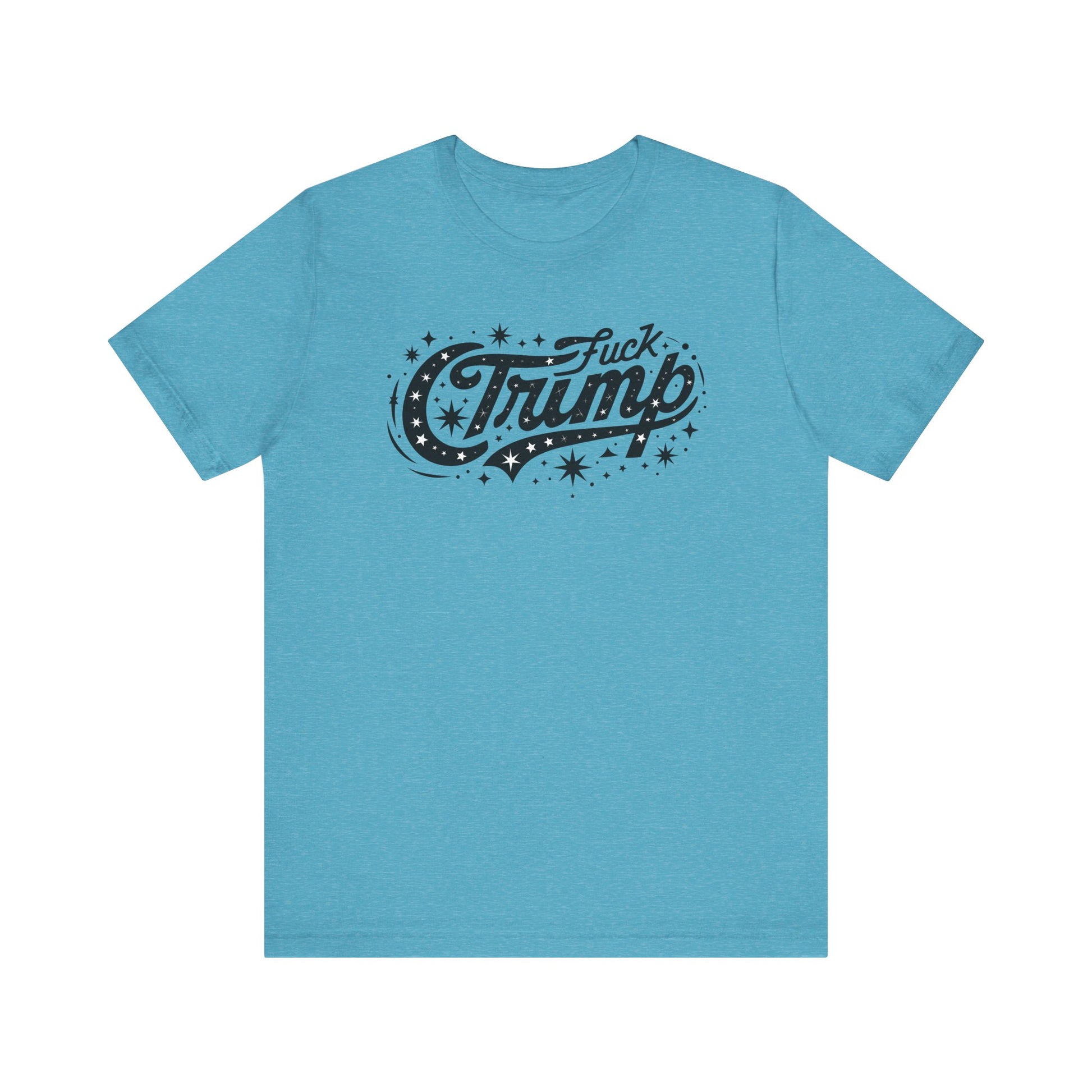 Fuck Trump Starry Night Unisex Shirt - Political Art Tee