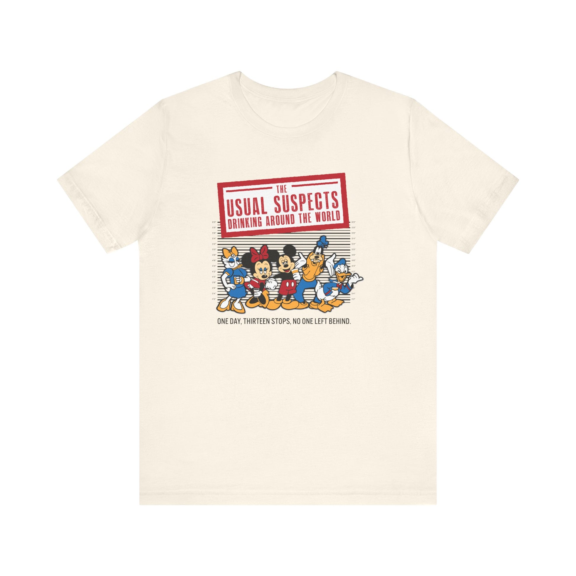 The Usual Suspects Drinking Around the World Epcot Shirt