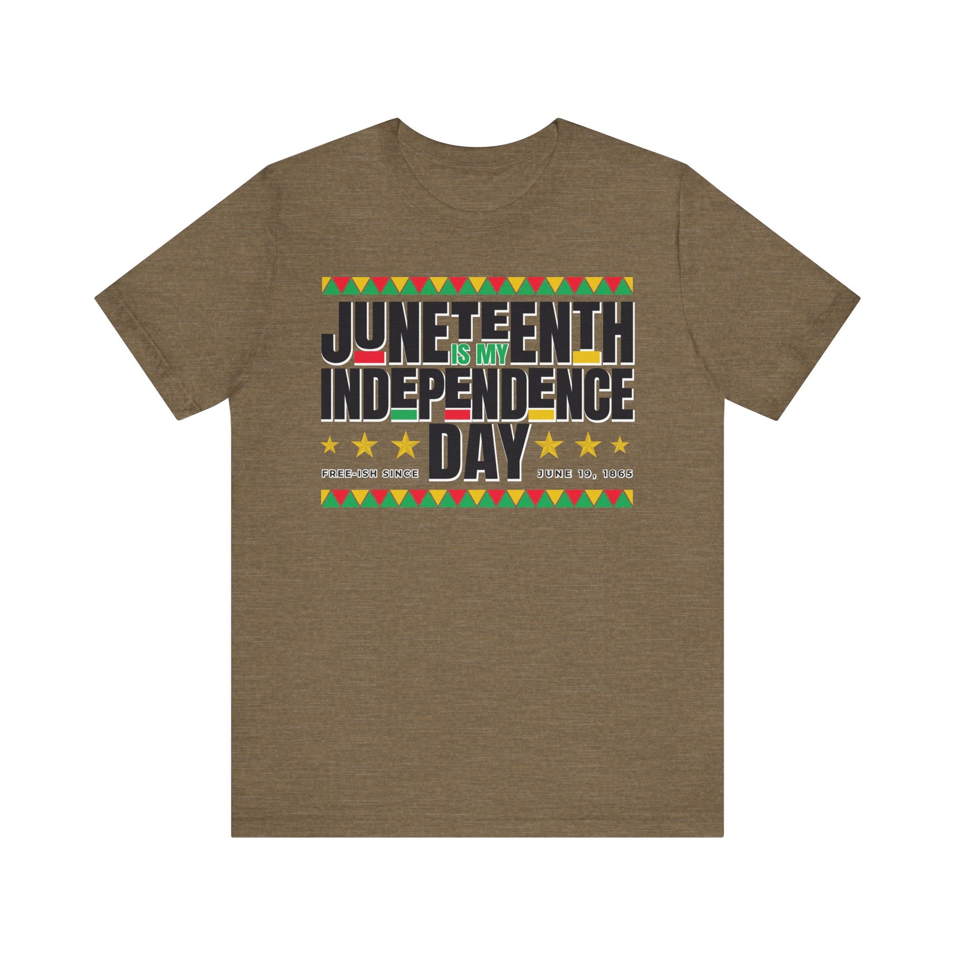 JUNETEENTH Independence Day June 19 1865 t-shirt activist mens womens | Speak Out Shirts