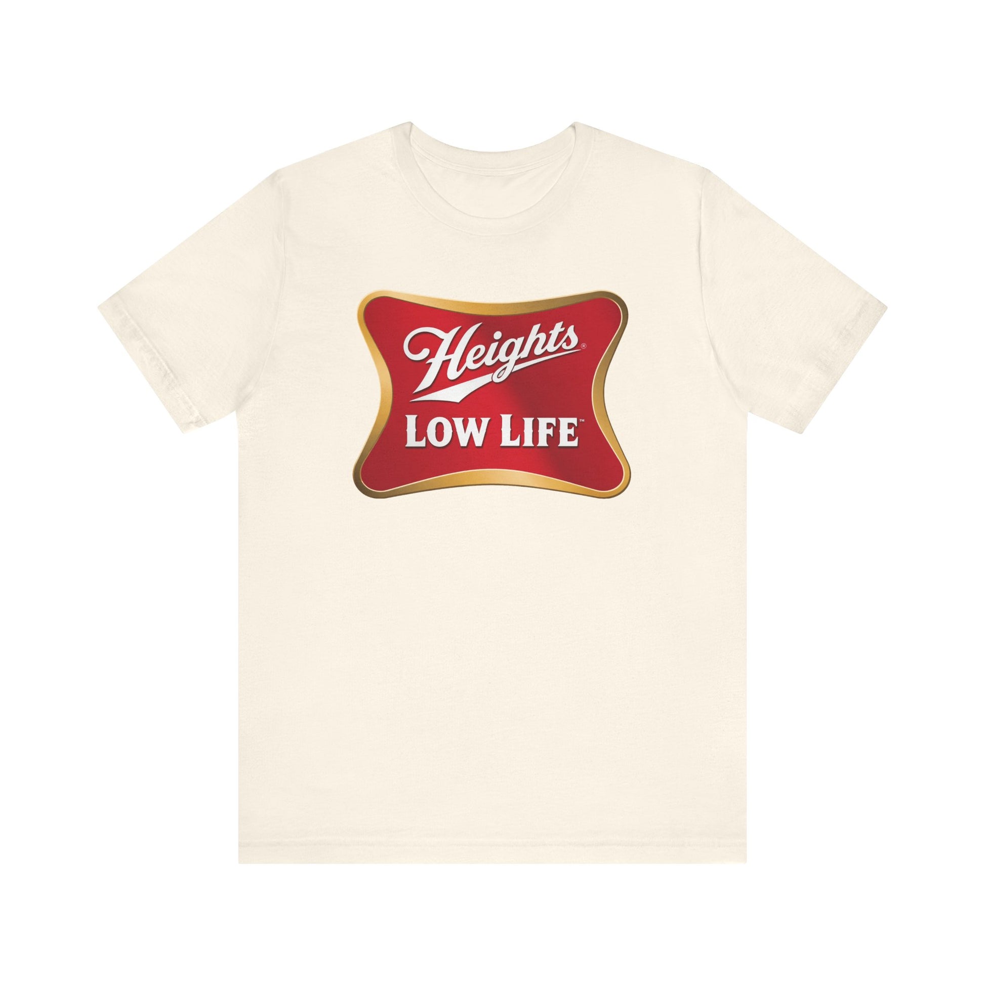 Heights Low Life Beer Logo t-shirt funny mens womens | Speak Out Shirts