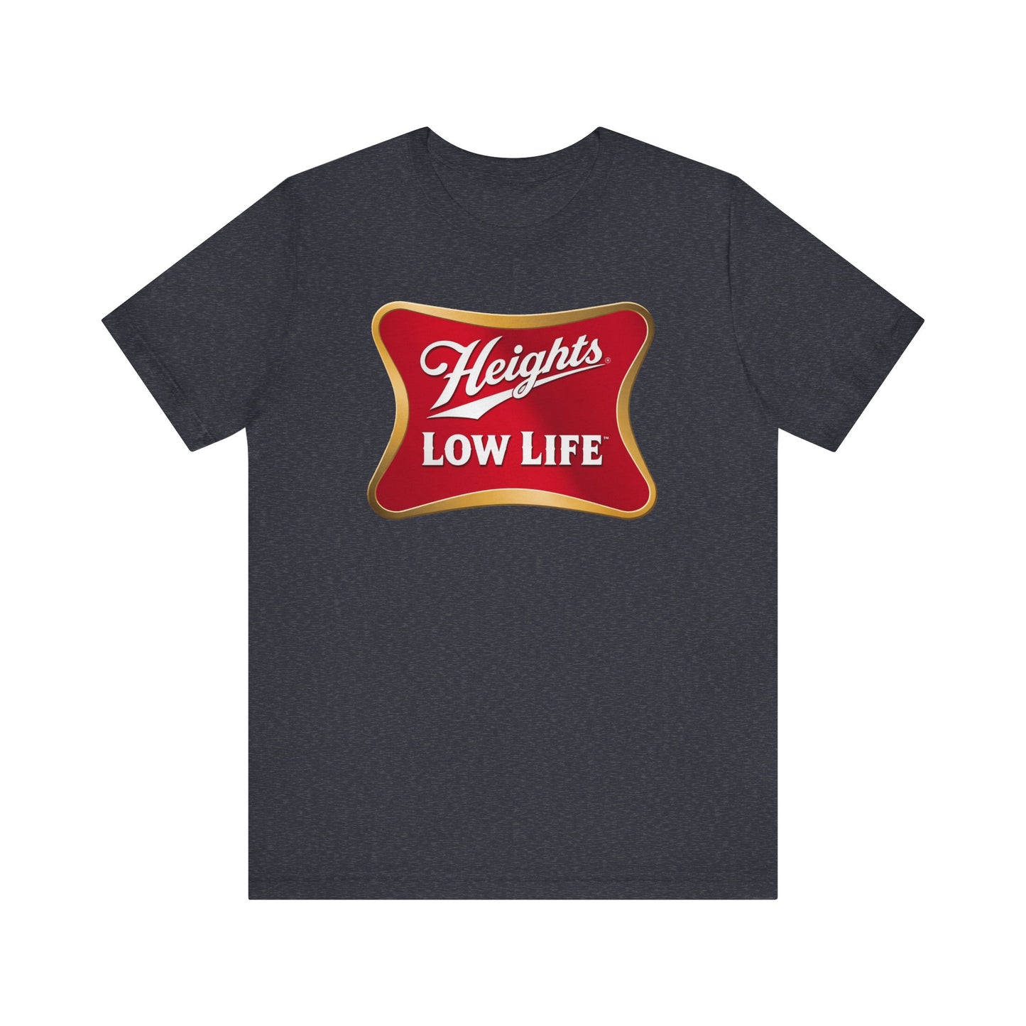 Heights Low Life Beer Logo t-shirt funny mens womens | Speak Out Shirts