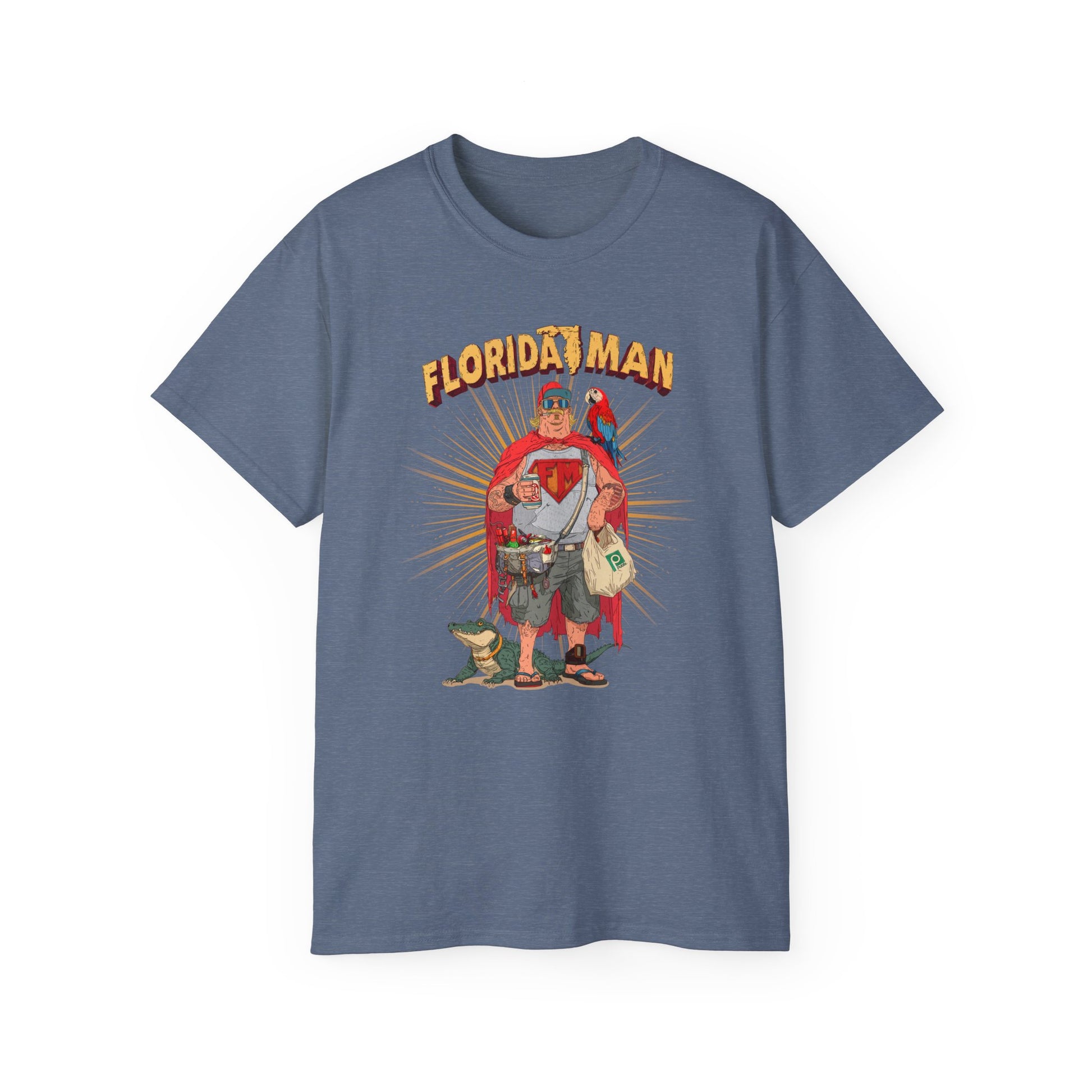 Florida Man The Anti Hero No One Asked For t-shirt activist mens womens | Speak Out Shirts