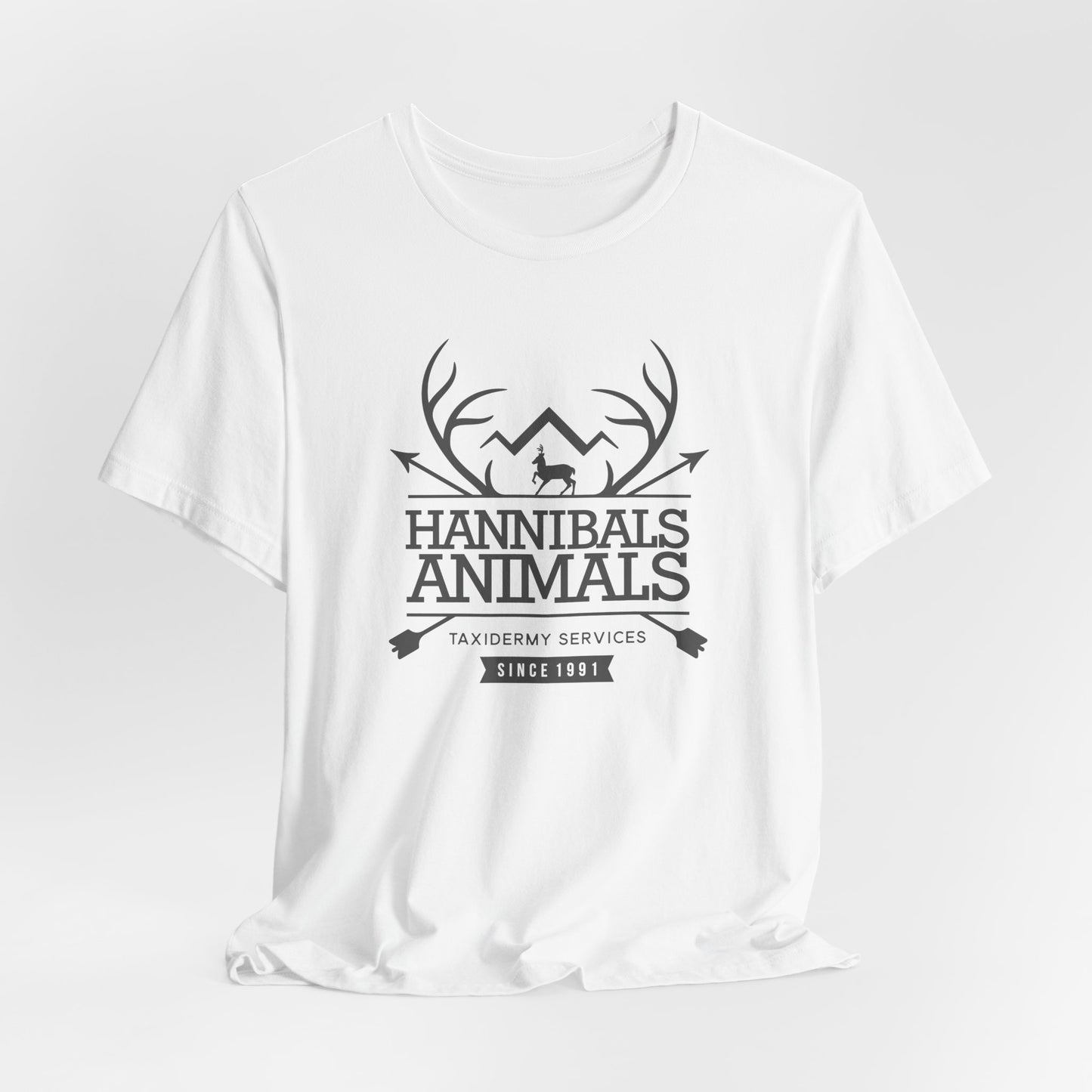 Hannibal's Animals Sarcastic Pun Tee — 'Welcome to Hannibal's Animals' Graphic T-Shirt