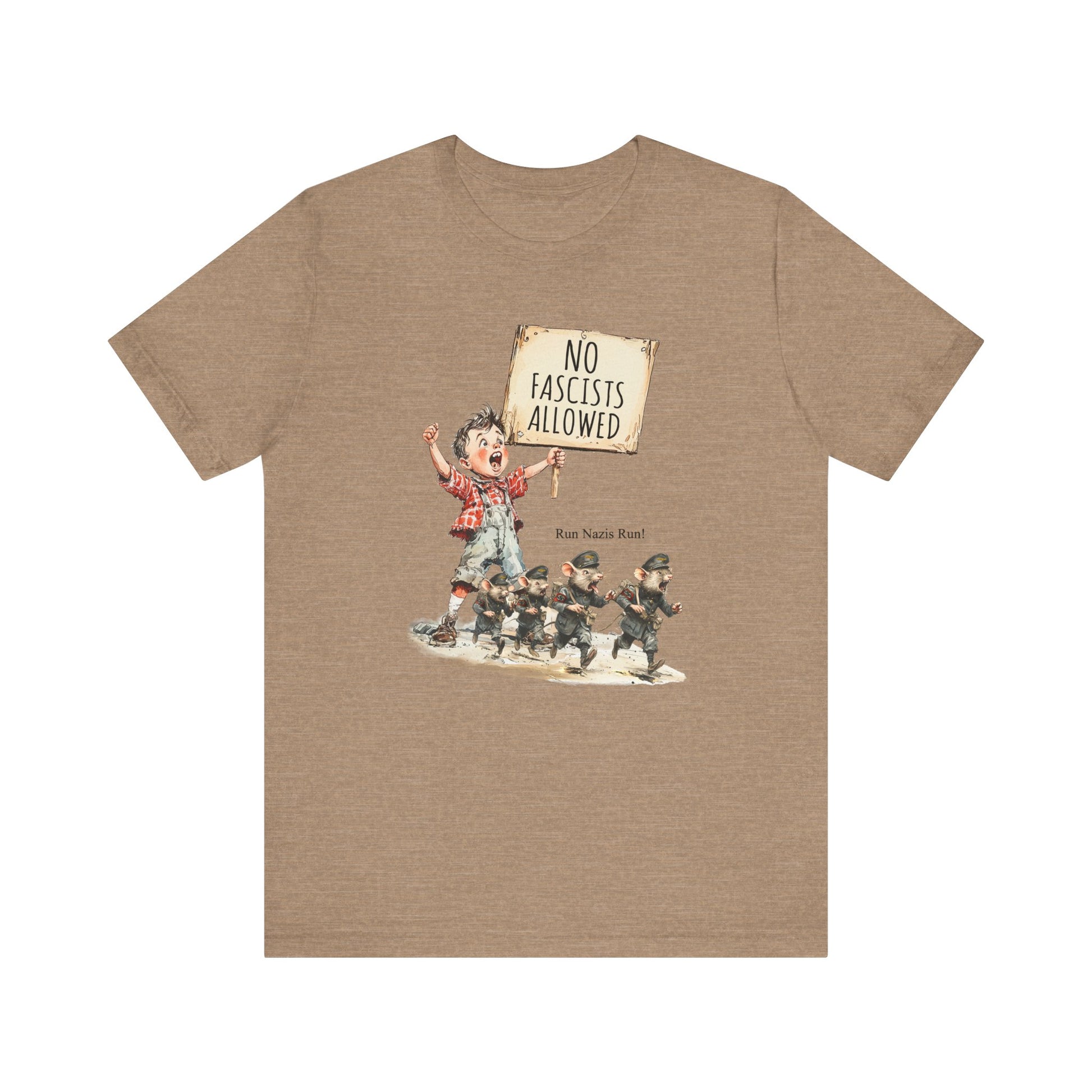 No Fascists Allowed! t-shirt protest mens womens | Speak Out Shirts