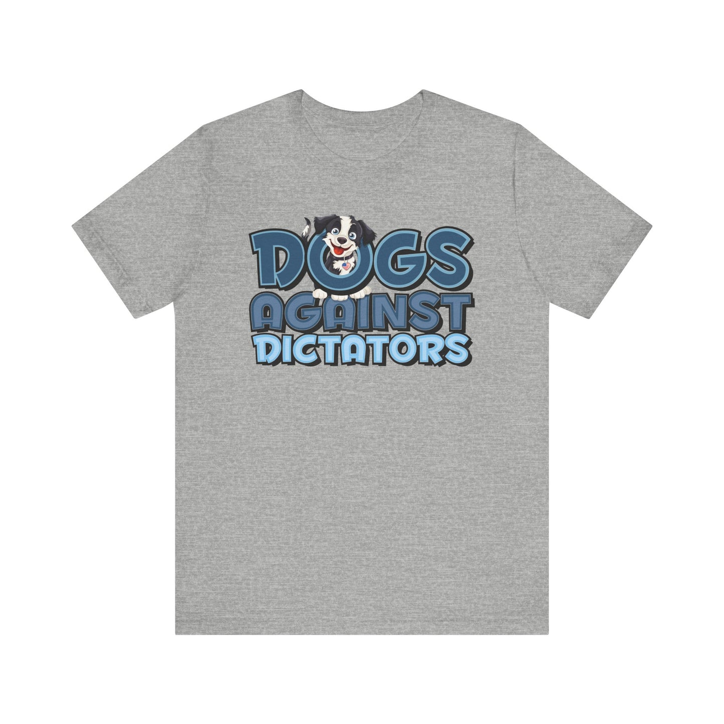 Dogs Against Dictators Human Short Sleeve Shirt