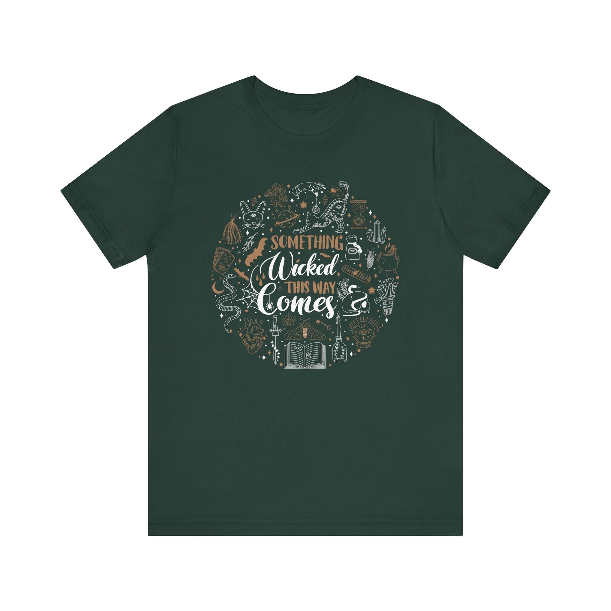 Something Wicked This Way Comes Halloween t-shirt protest mens womens | Speak Out Shirts