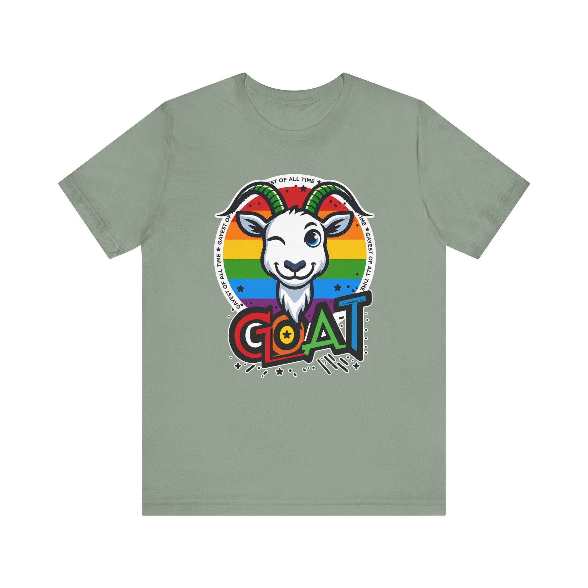 G.O.A.T. (Gayest of All Time) t-shirt funny mens womens | Speak Out Shirts