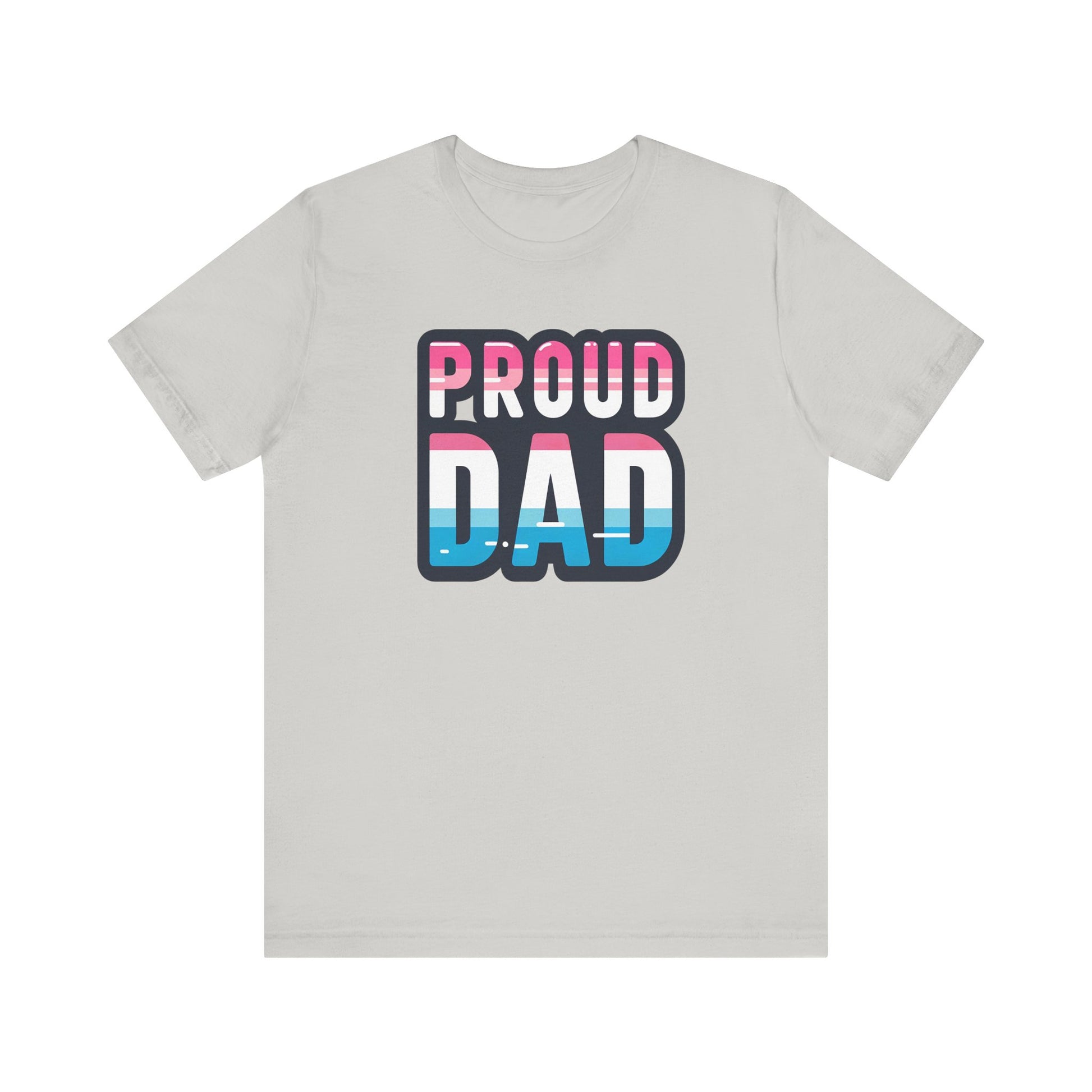 Proud Trans Dad Unisex Tee - LGBTQ+ Pride Shirt