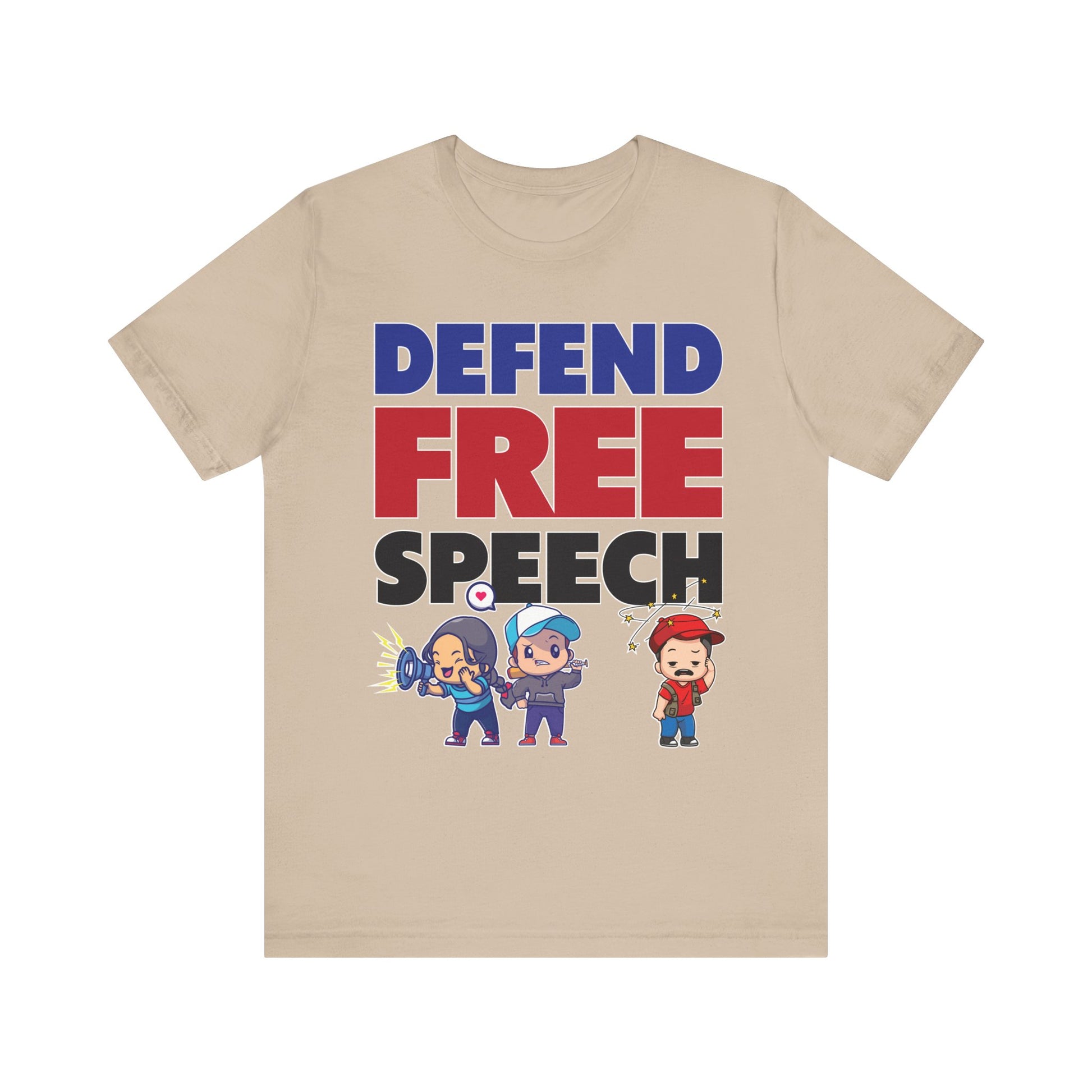 📣 Defend Free Speech t-shirt protest mens womens | Speak Out Shirts