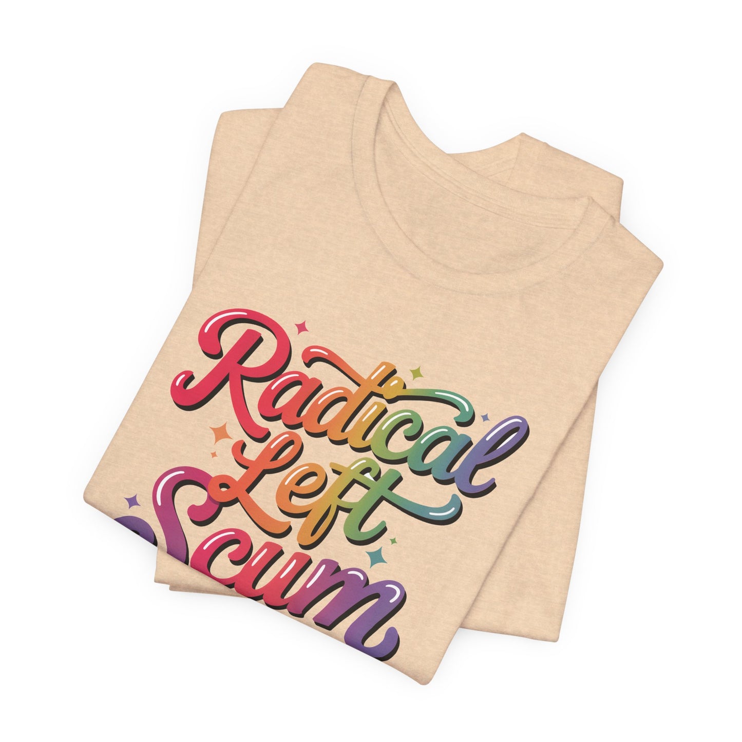 Radical Left Scum Protest Icons Short Sleeve t-shirt protest mens womens | Speak Out Shirts