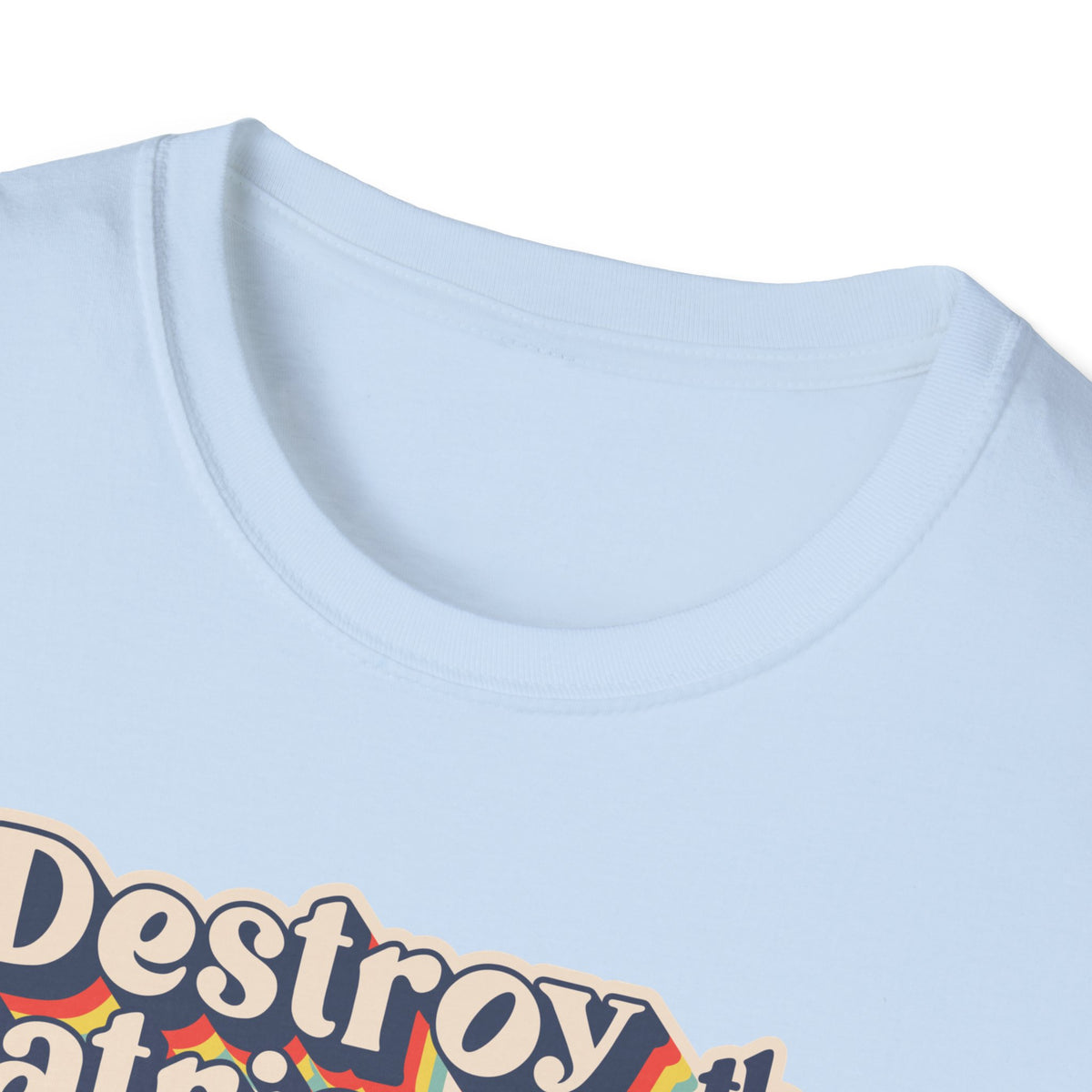 Vote T-Shirt — "Destroy the Patriarchy with a Pen" Political Activist Tee