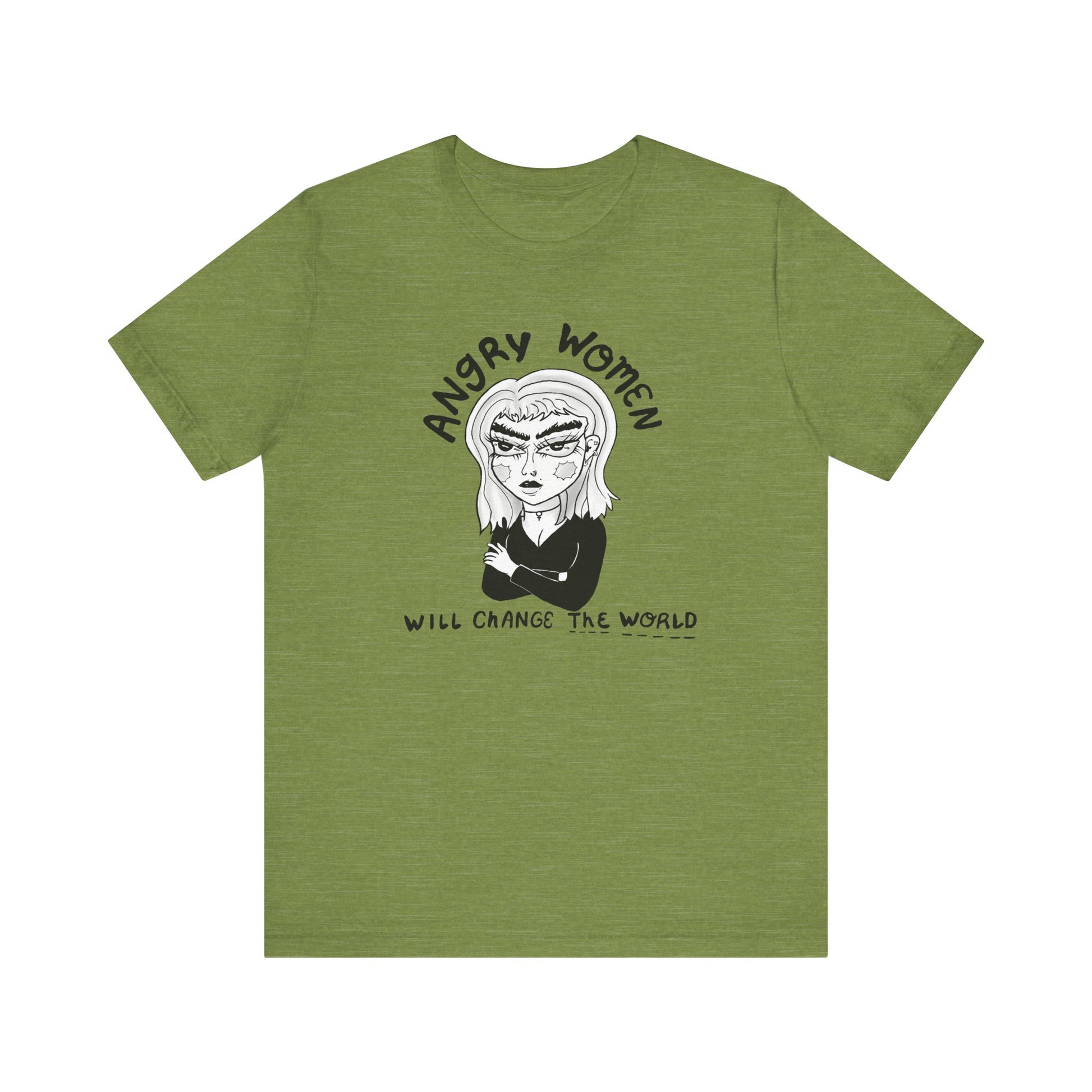 Angry Women Will Change the World Tee - Feminist Shirt