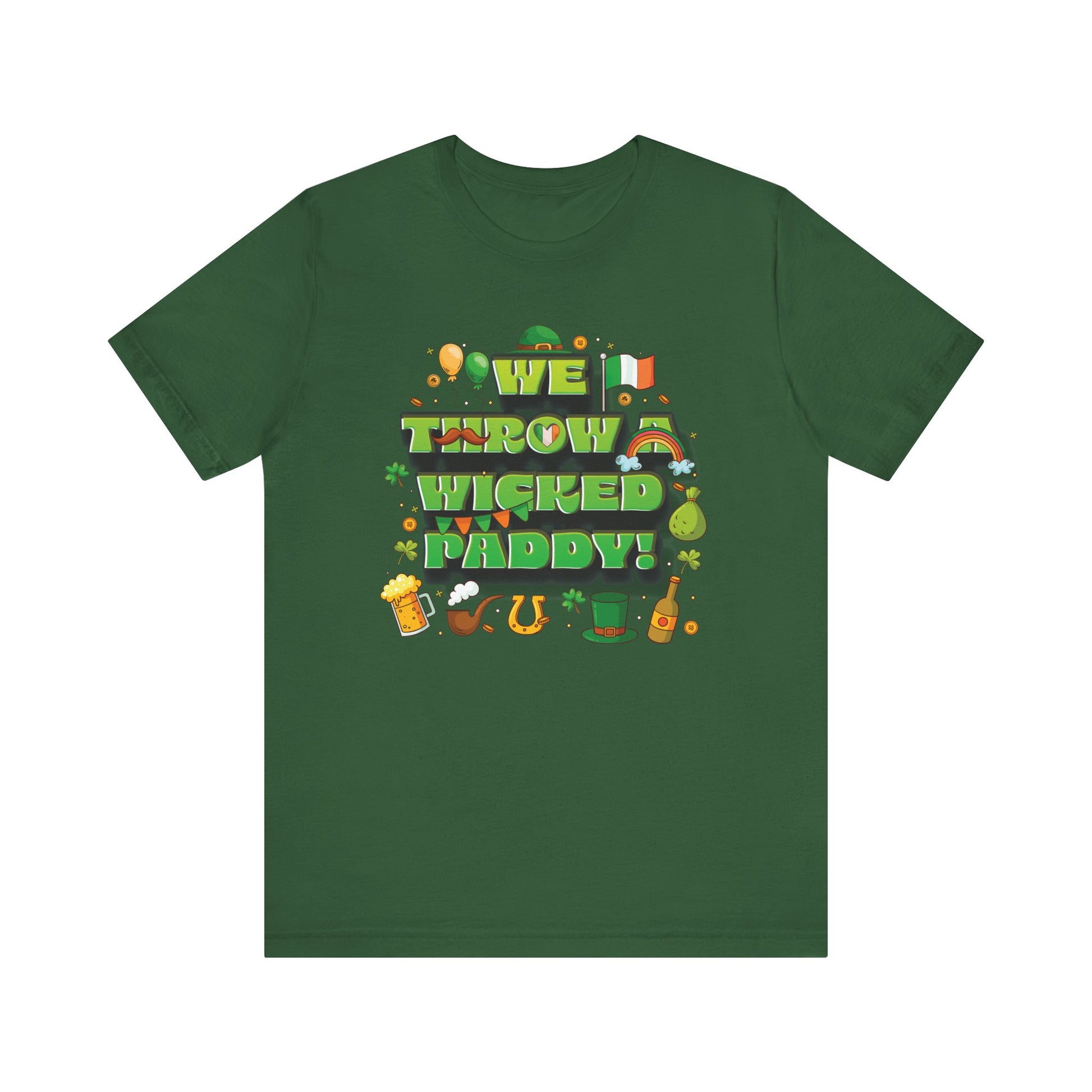 We Throw a Wicked Paddy St. Patrick's Day Unisex Tee
