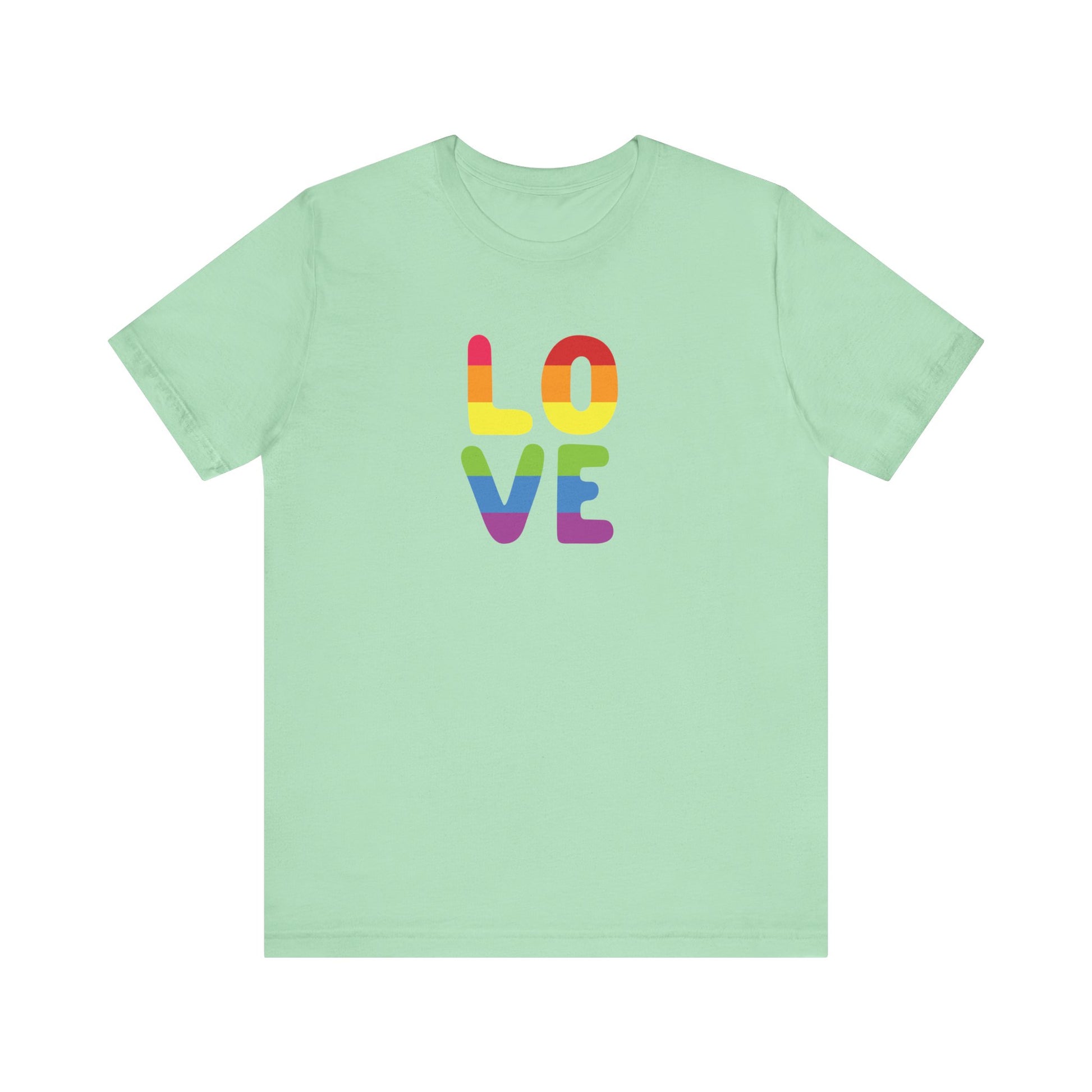 Rainbow LOVE | LGBTQ+ Pride Unisex Shirt