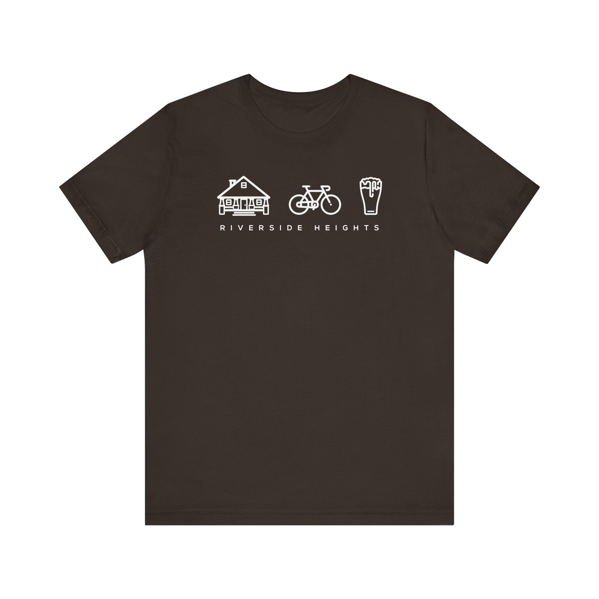 Bungalows Bikes and Beers Riverside Heights t-shirt mens womens ladies | Speak Out Shirts