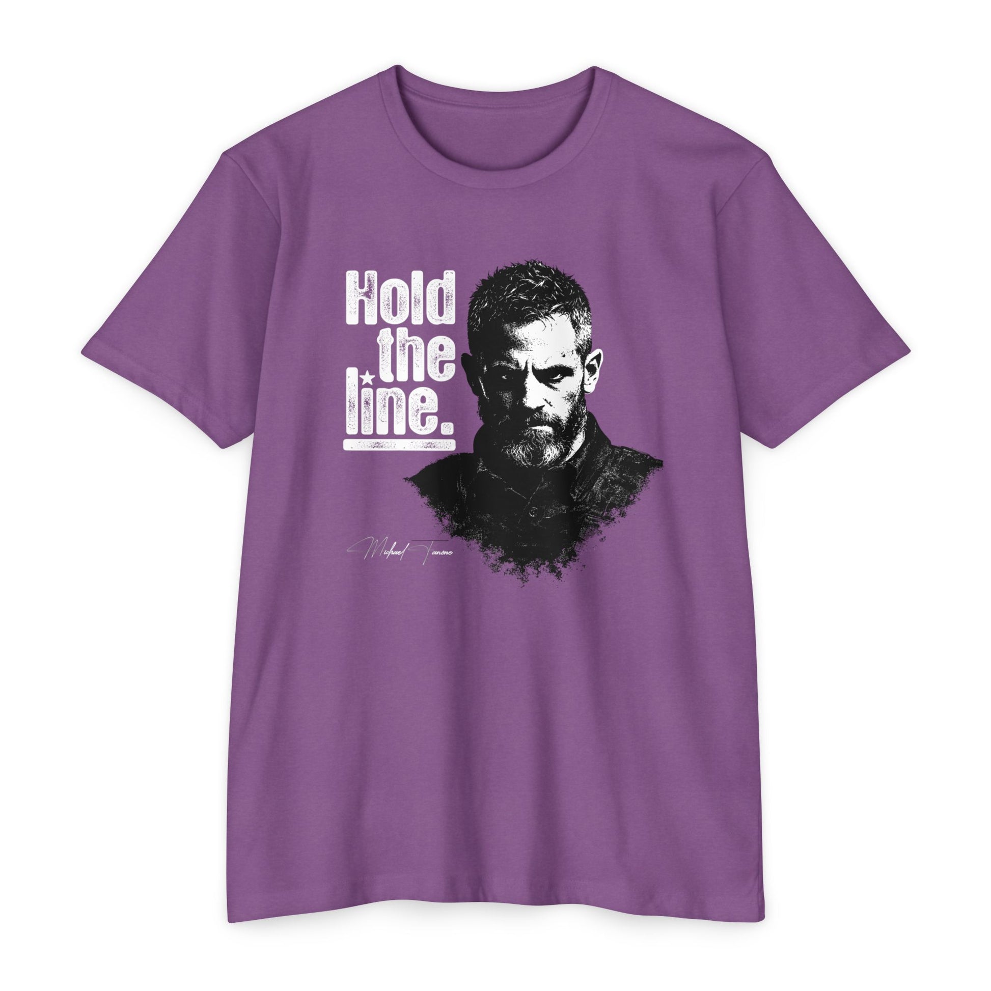 Hold the Line Tribute to Michael Fanone Short Slee t-shirt protest mens womens | Speak Out Shirts