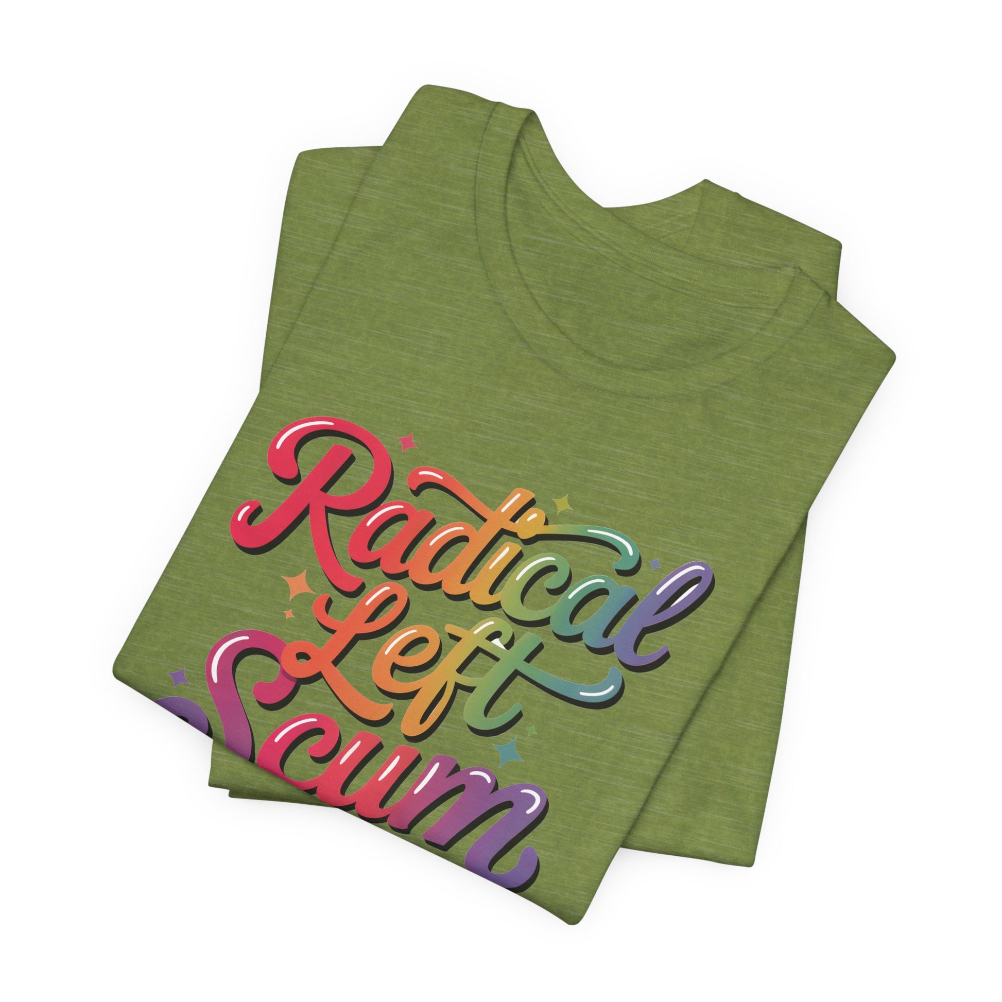 Radical Left Scum Protest Icons Short Sleeve t-shirt protest mens womens | Speak Out Shirts