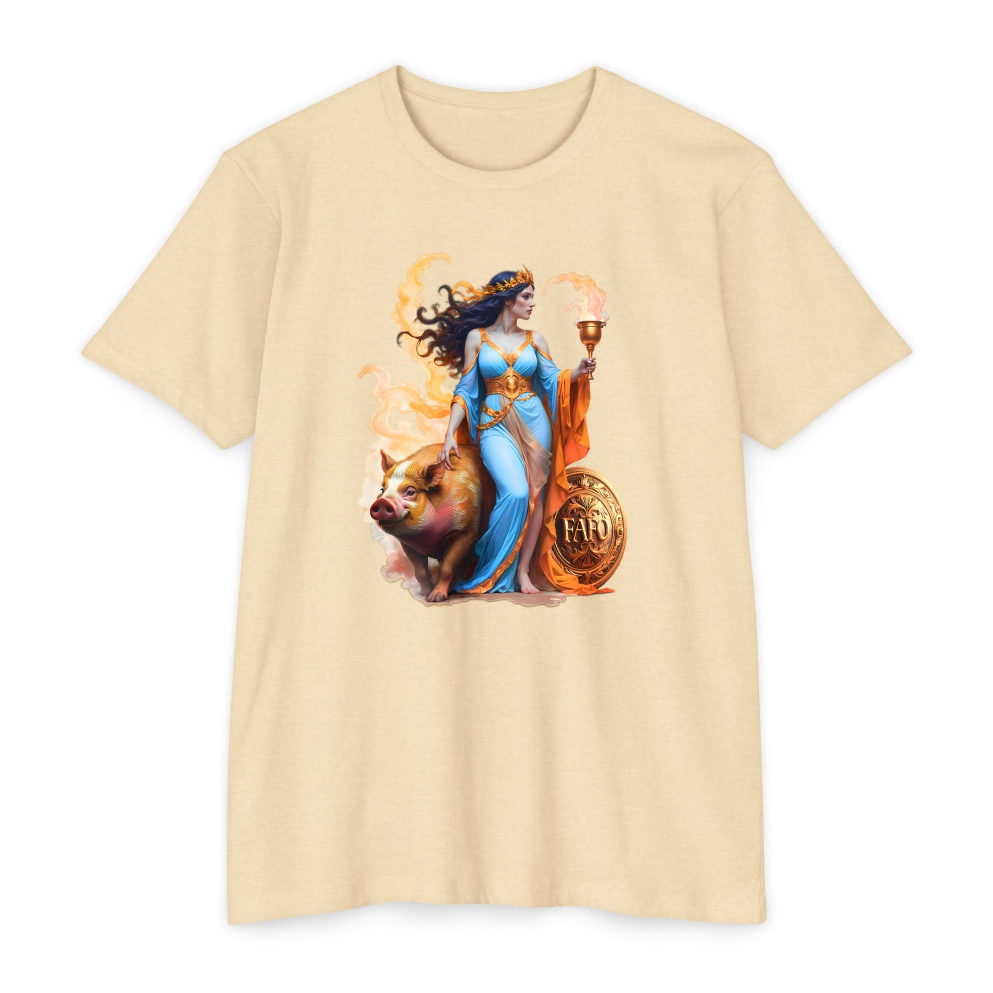 Circe: The Original FAFO Queen Unisex CVC Jersey Tee