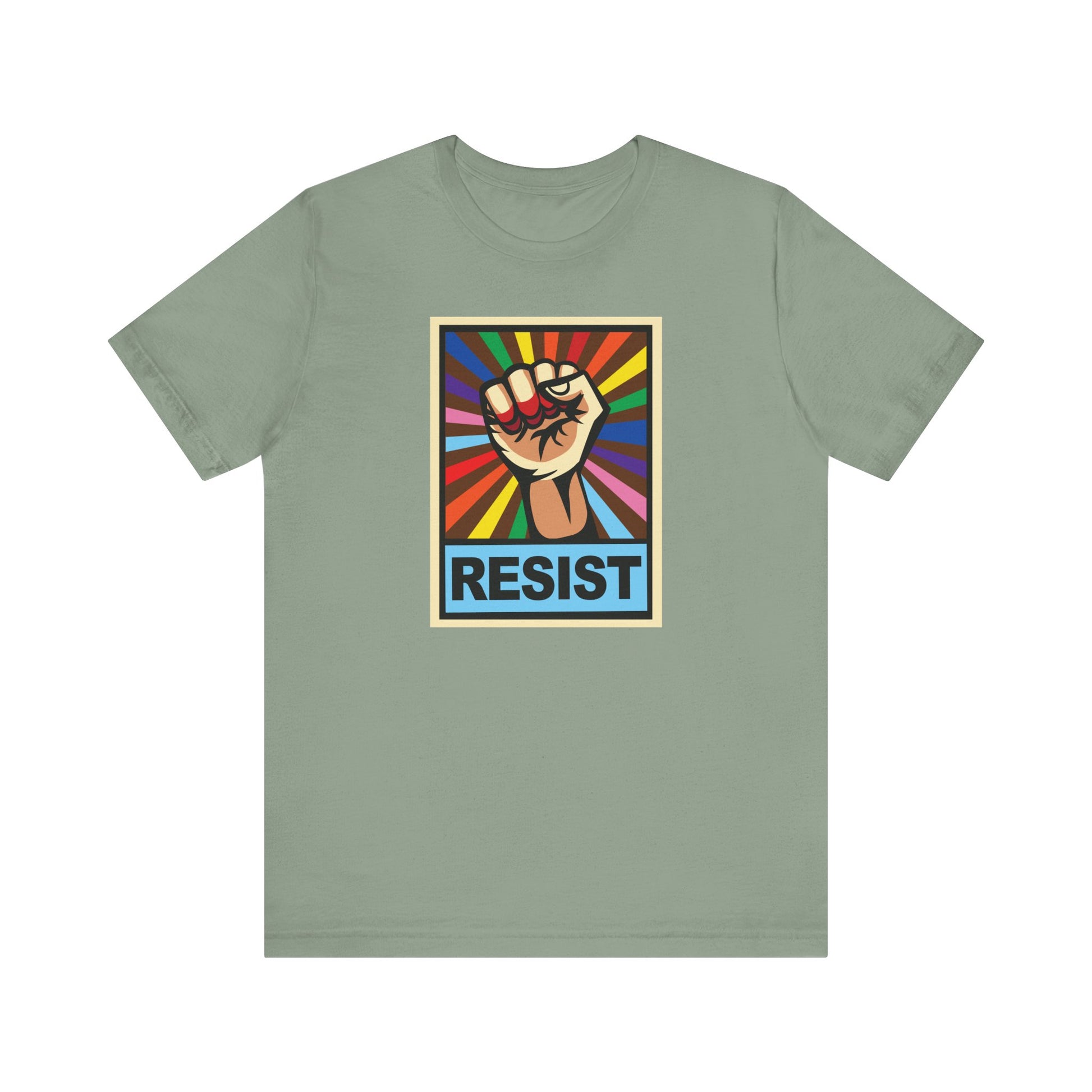 Unisex Pride Tee LGBTQ+ RESIST - Pride Statement