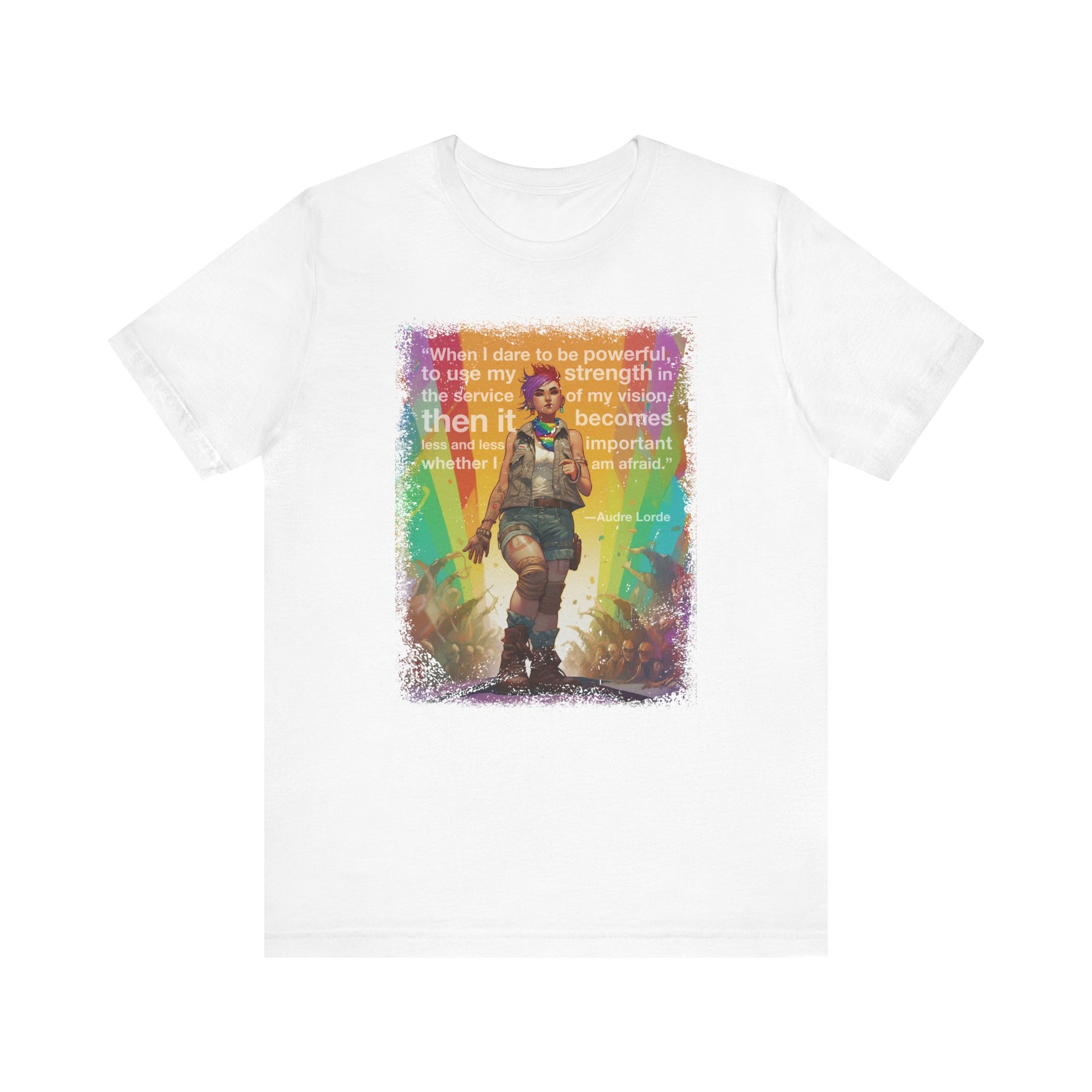 Be Powerful Audre Lorde t-shirt mens womens ladies | Speak Out Shirts