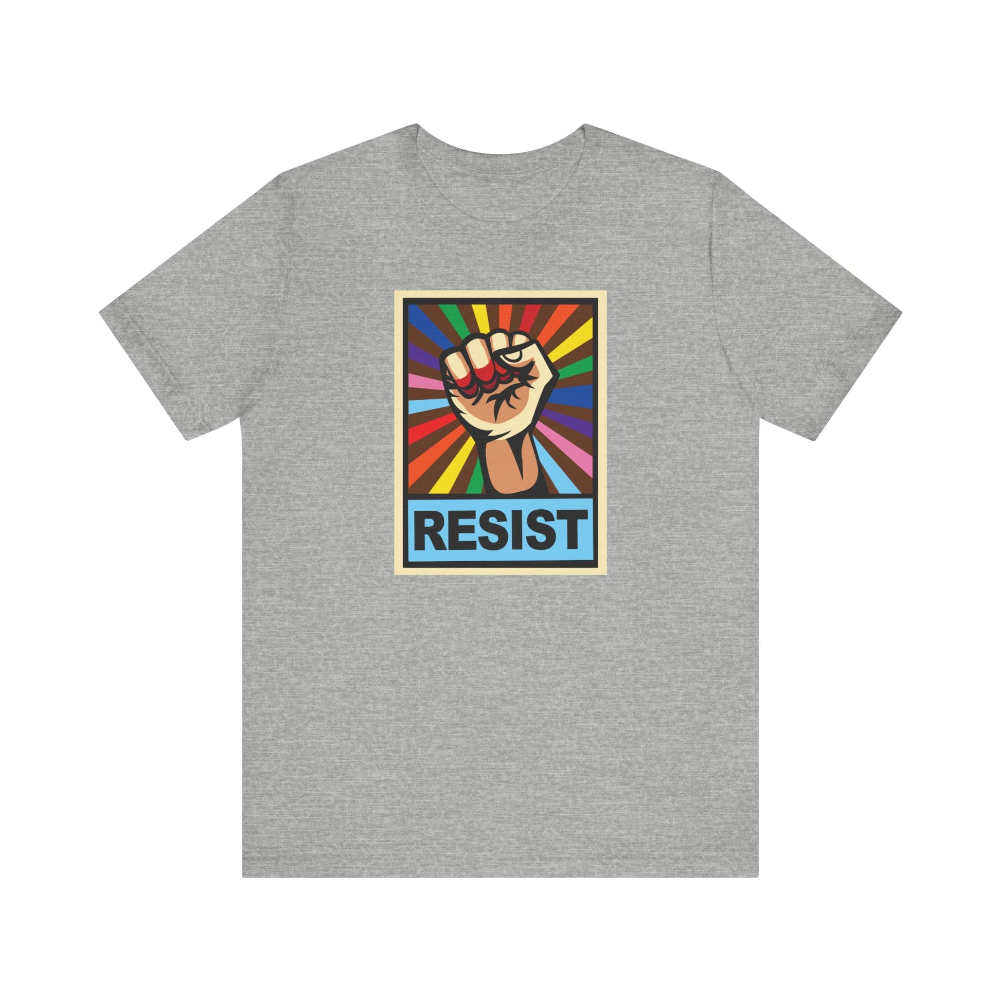 Unisex Pride Tee LGBTQ+ RESIST - Pride Statement